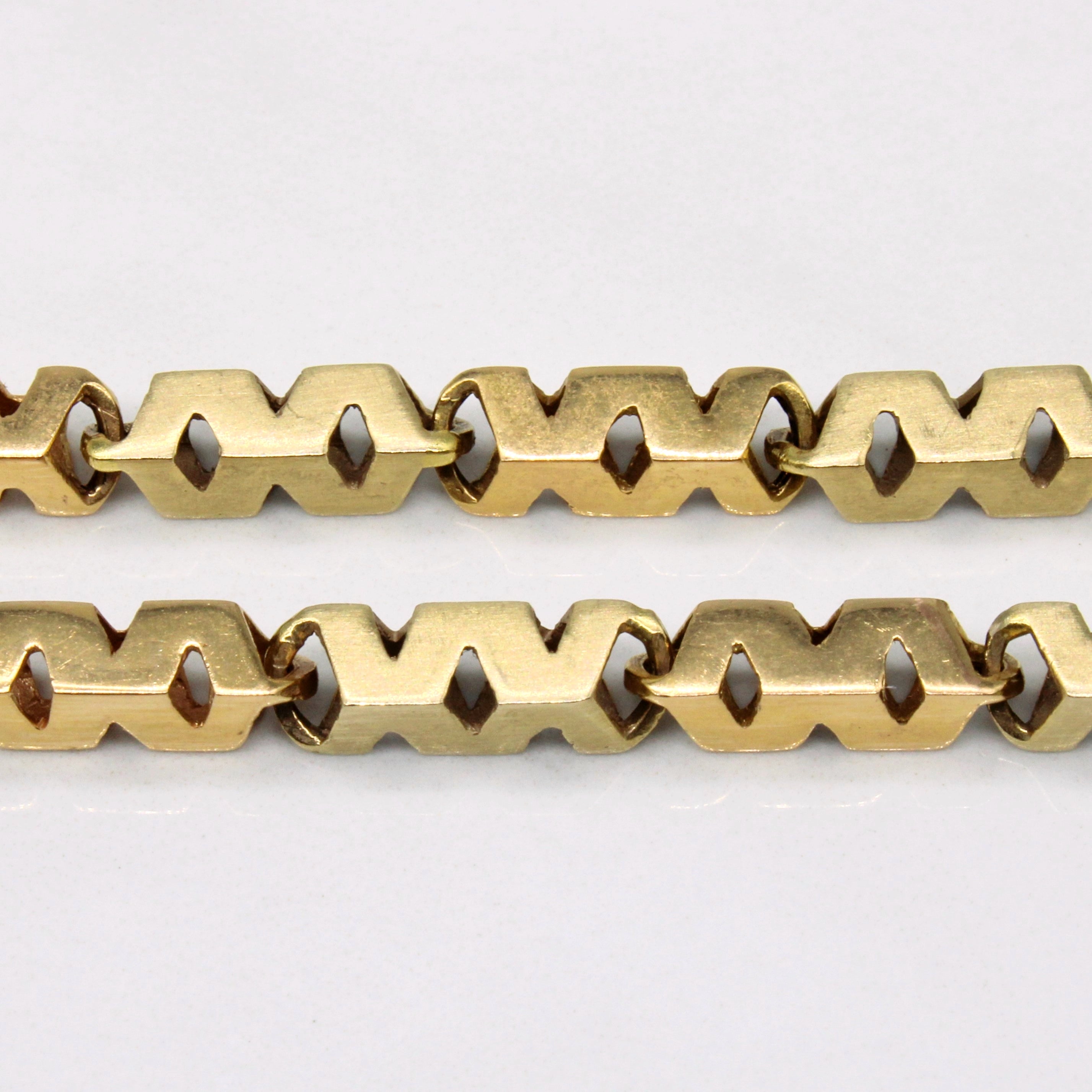 Collier en or jaune 18 carats | 51 cm |