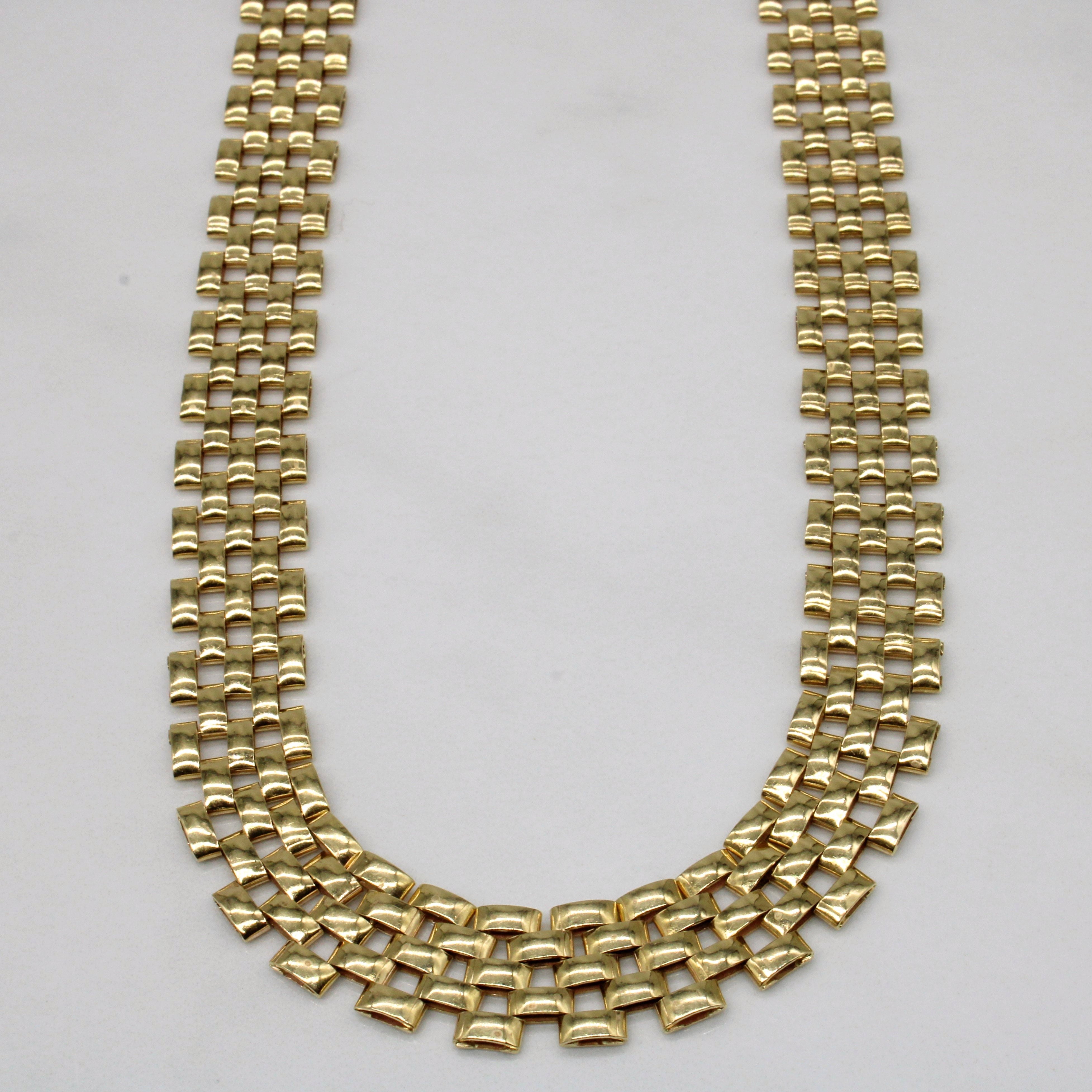 14k Yellow Gold Necklace | 18" |