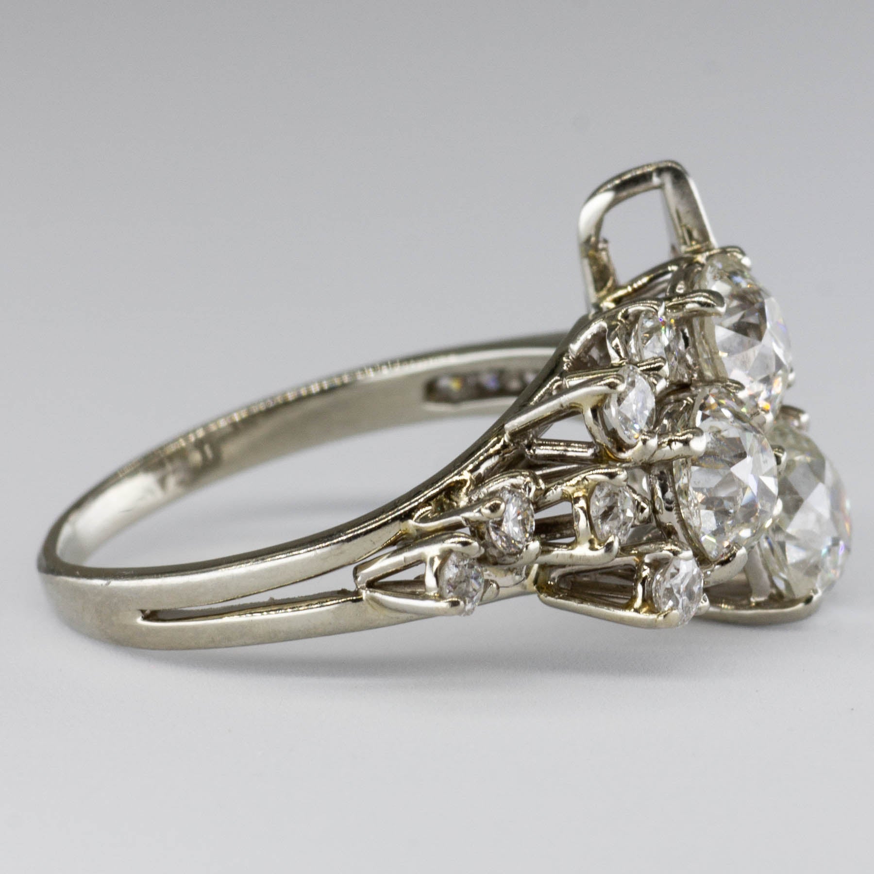 Cluster Set Multi Diamond Gold Ring | 2.12ctw | SZ 6.25 |