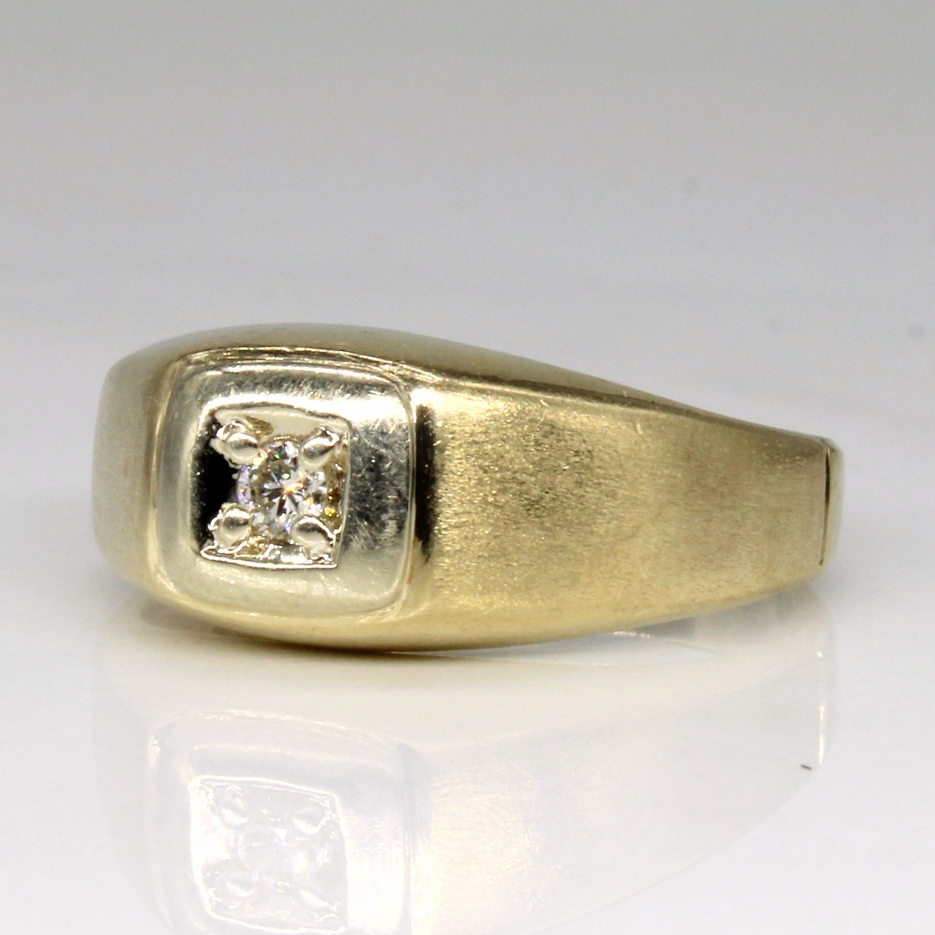 Illusion Set Diamond Ring | 0.07ct | SZ 7.75 |