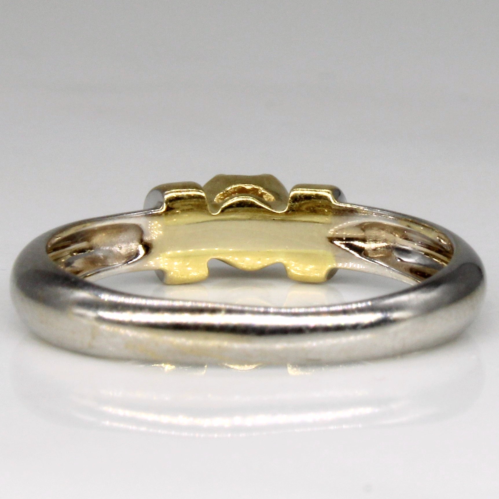 Diamond Solitaire Set Ring | 0.12ct | SZ 7.5 |