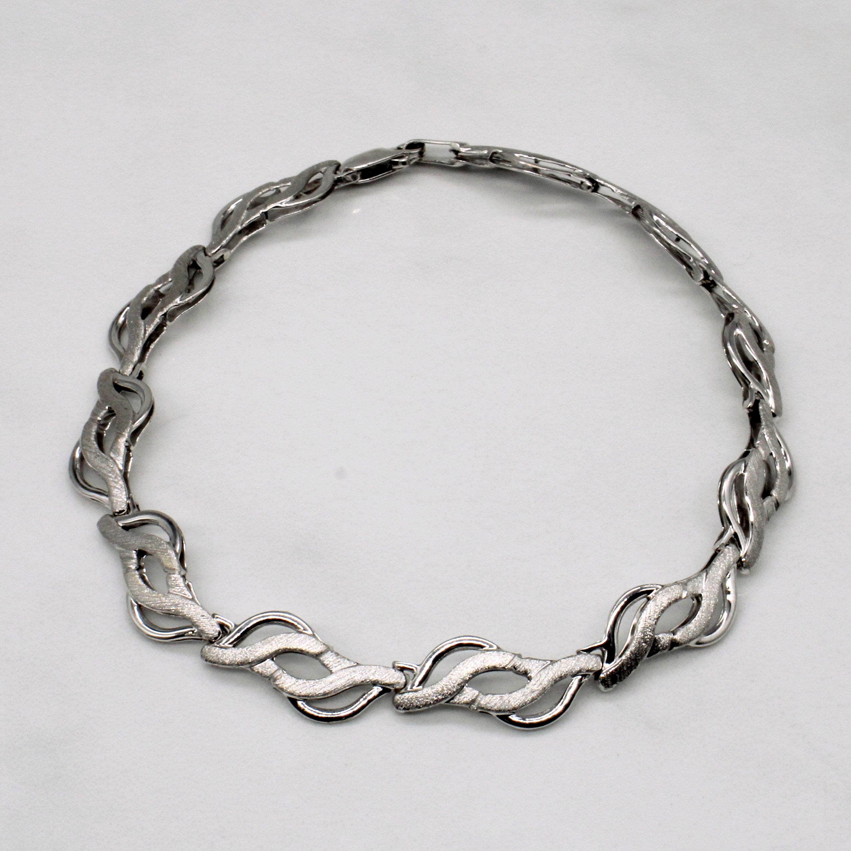 14k White Gold Bracelet | 7.5" |