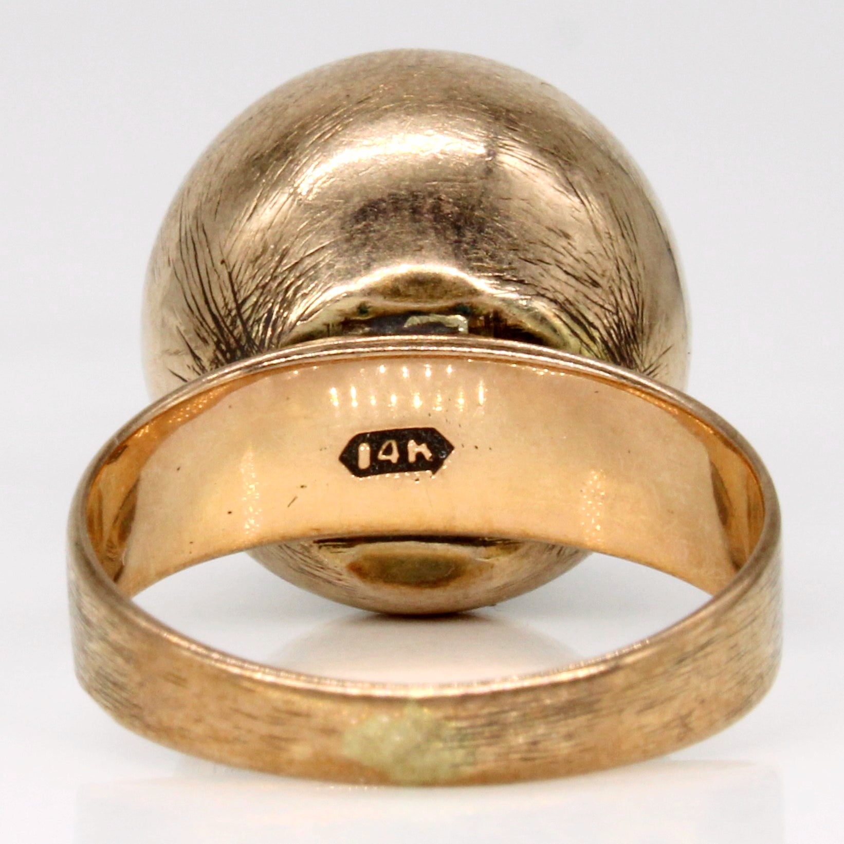 14k Rose Gold Sphere Ring | SZ 5.75 |