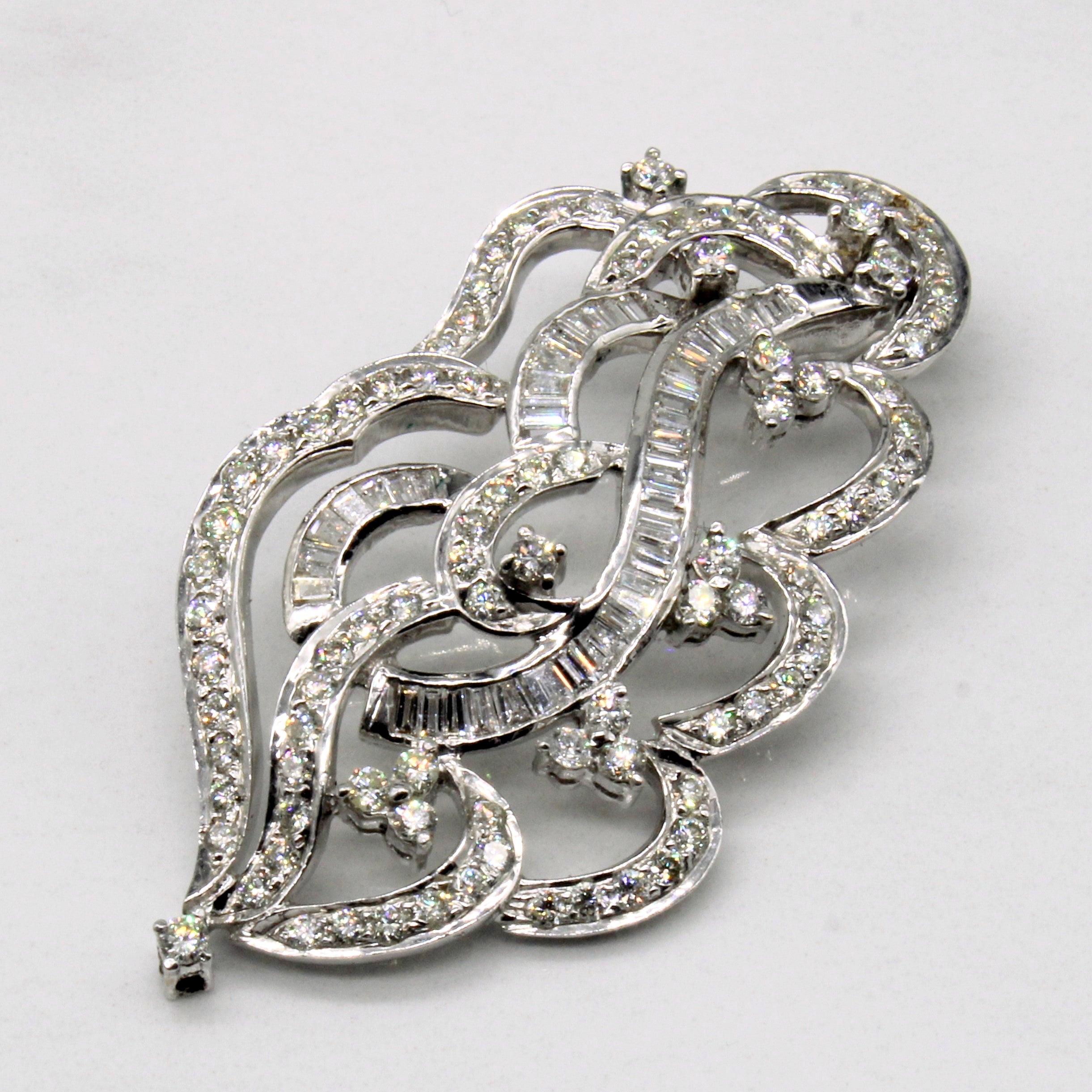 Ornate Diamond Pendant | 2.50ctw |