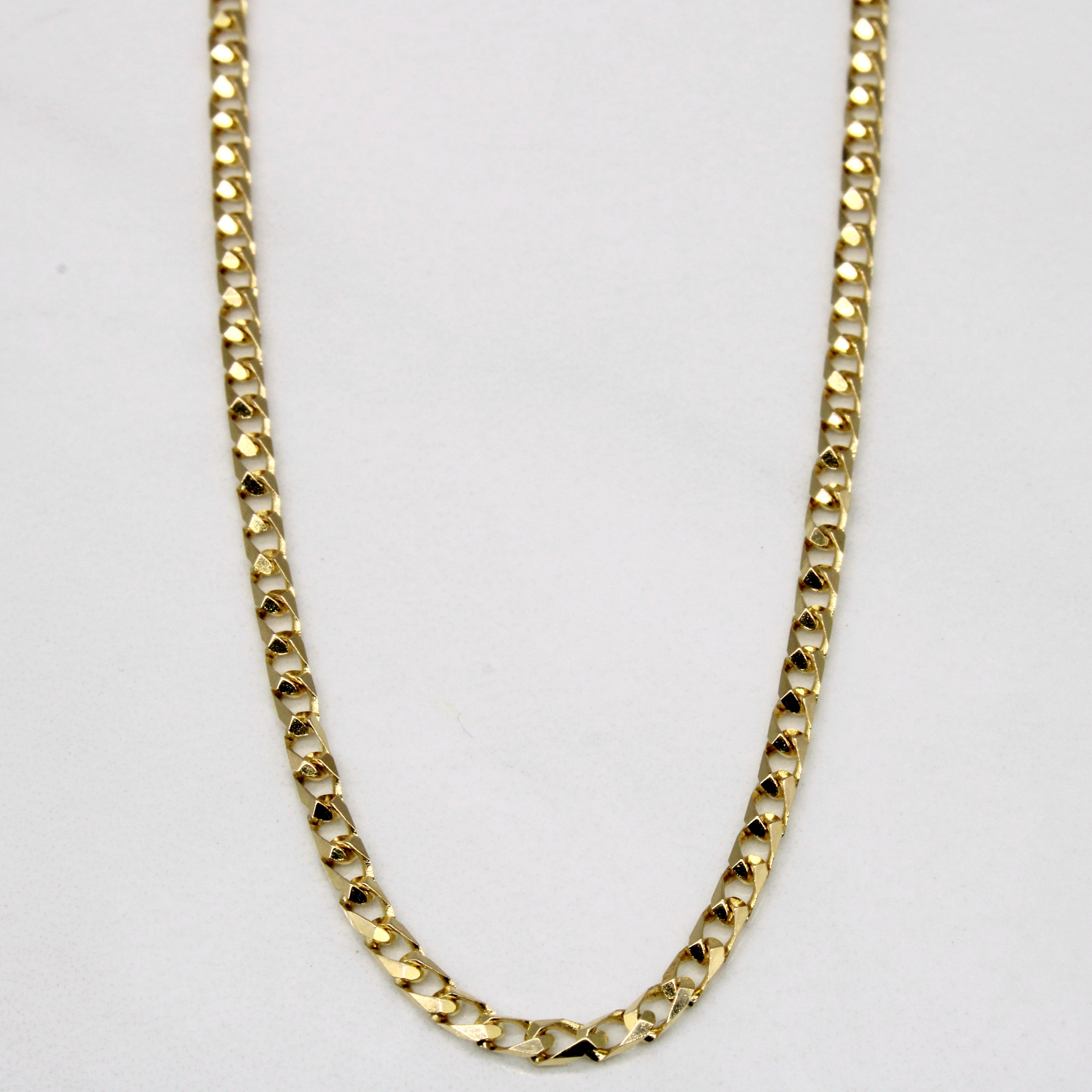 14k Yellow Gold Chain | 21" |