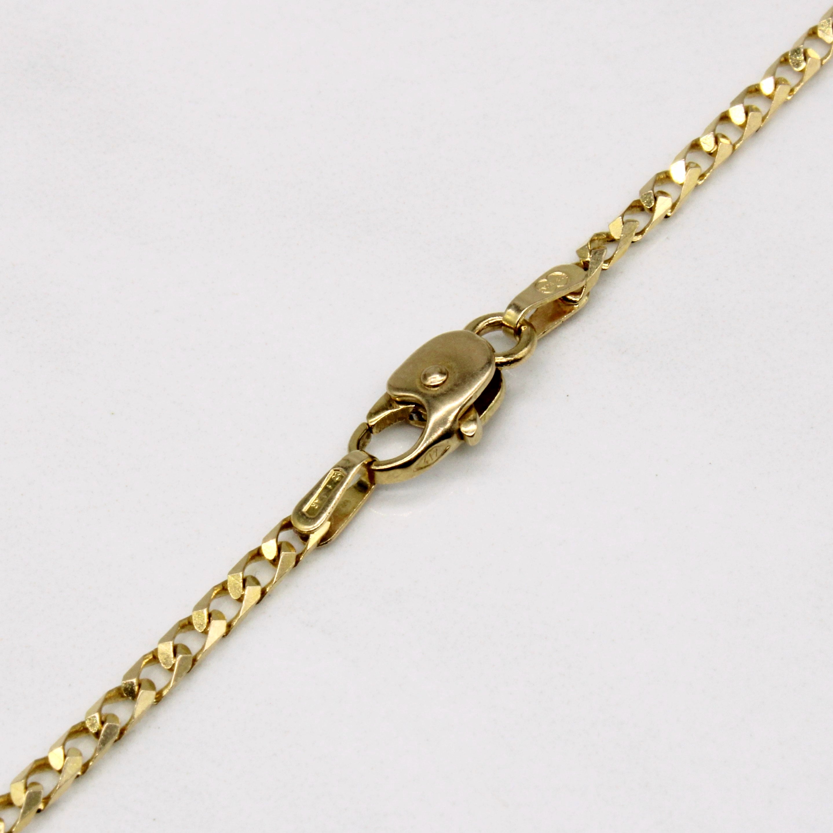 14k Yellow Gold Chain | 21" |