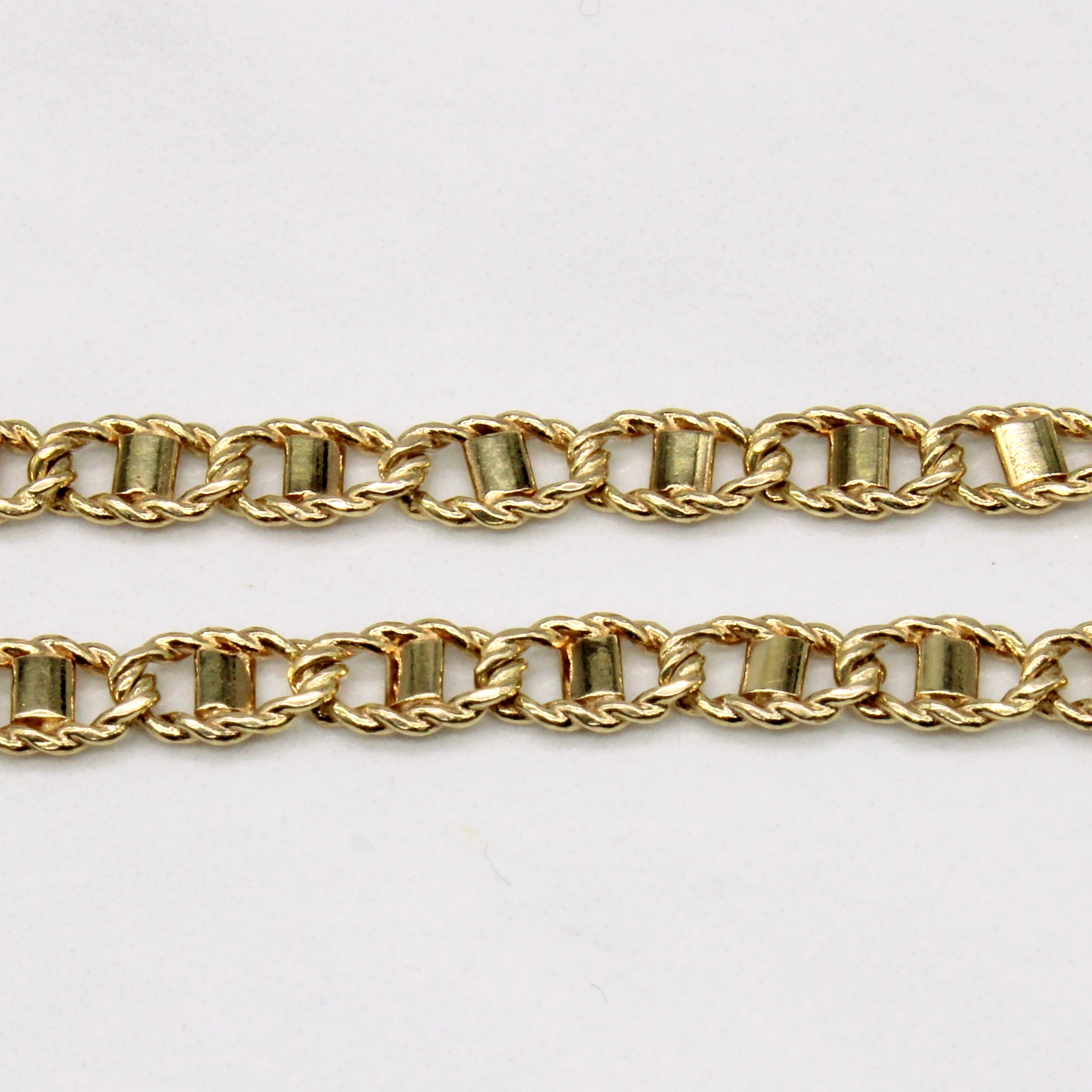 Bracelet en or jaune 14 carats | 18 cm |