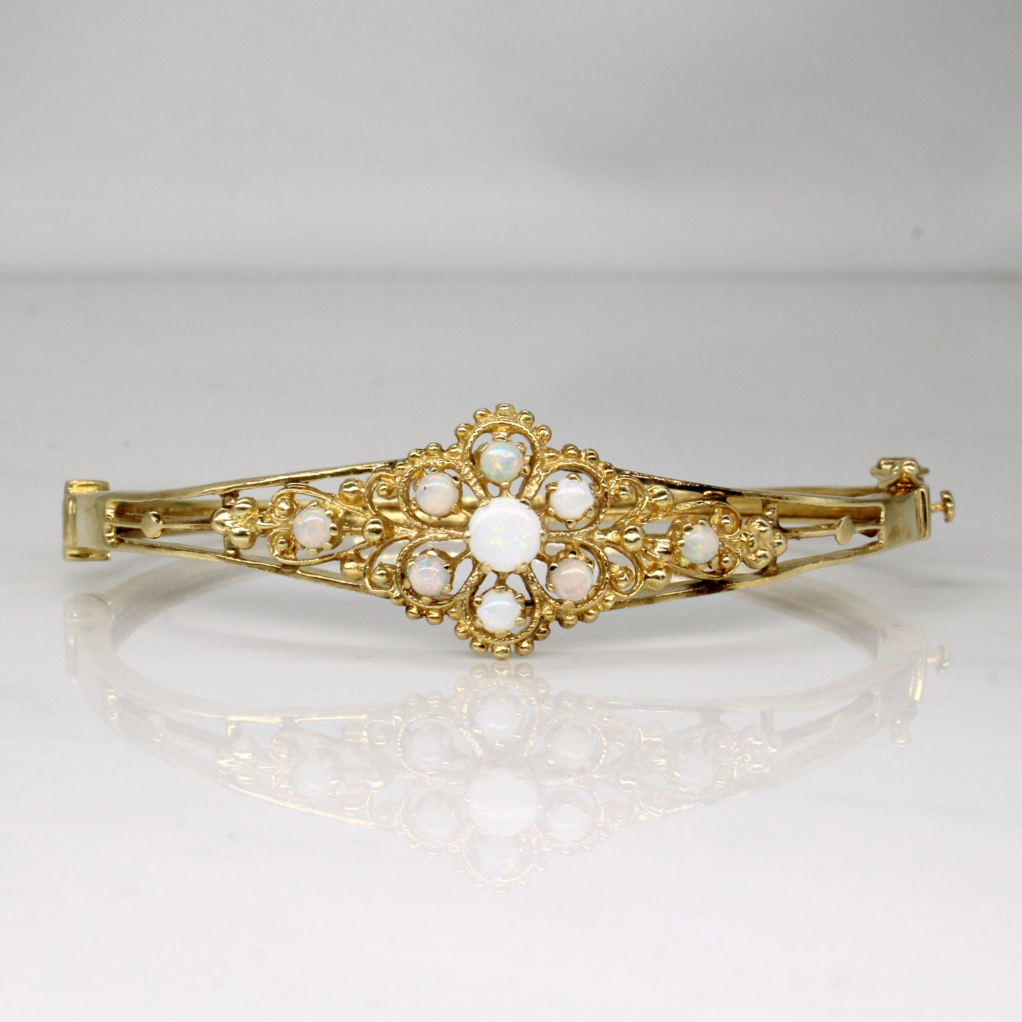 Opal Ornate Bracelet | 0.55ctw | 7" |