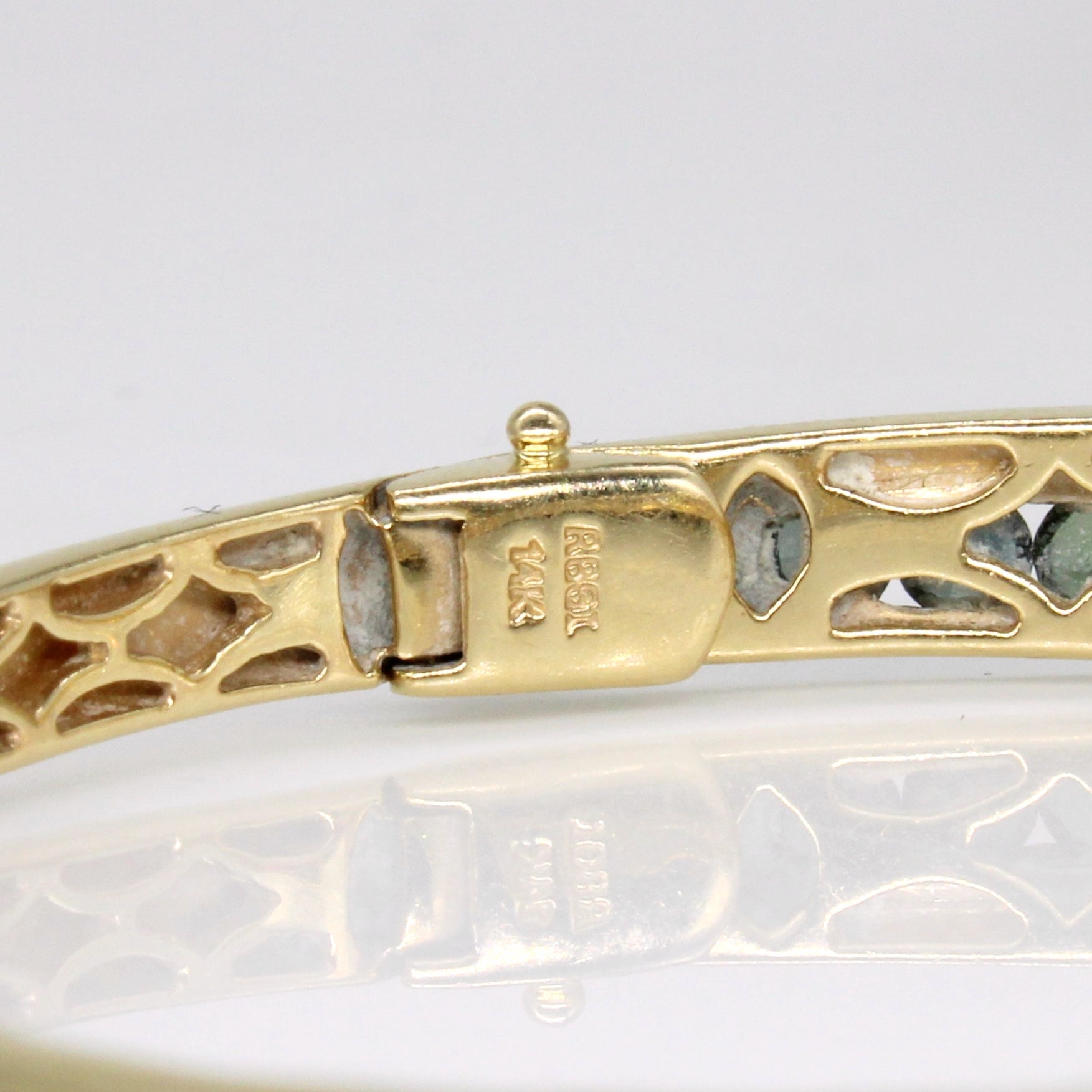 Synthetic Rainbow Sapphire & Diamond Bracelet | 3.00ctw, 0.25ctw | 7" |