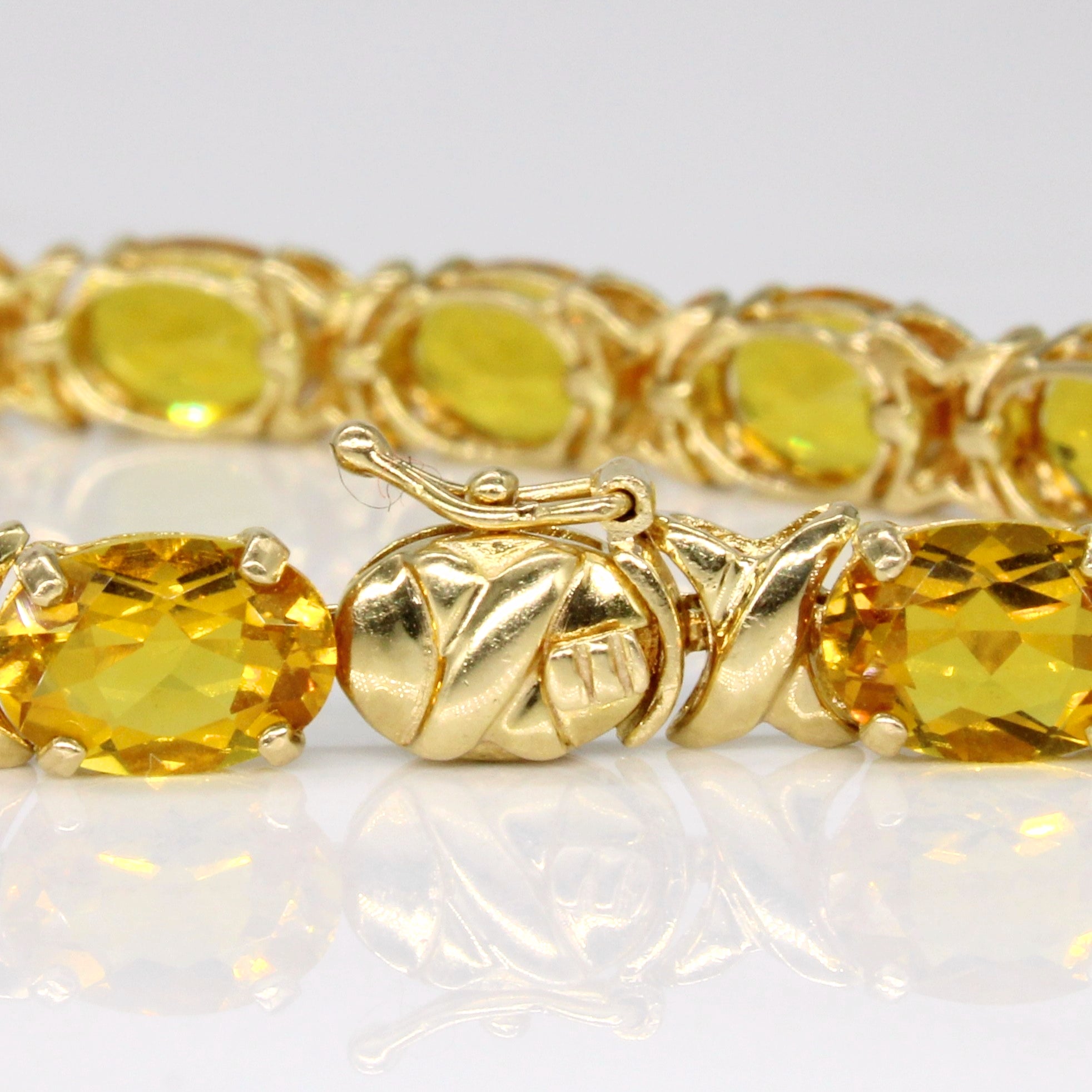 Citrine Bracelet | 10.00ctw | 7" |