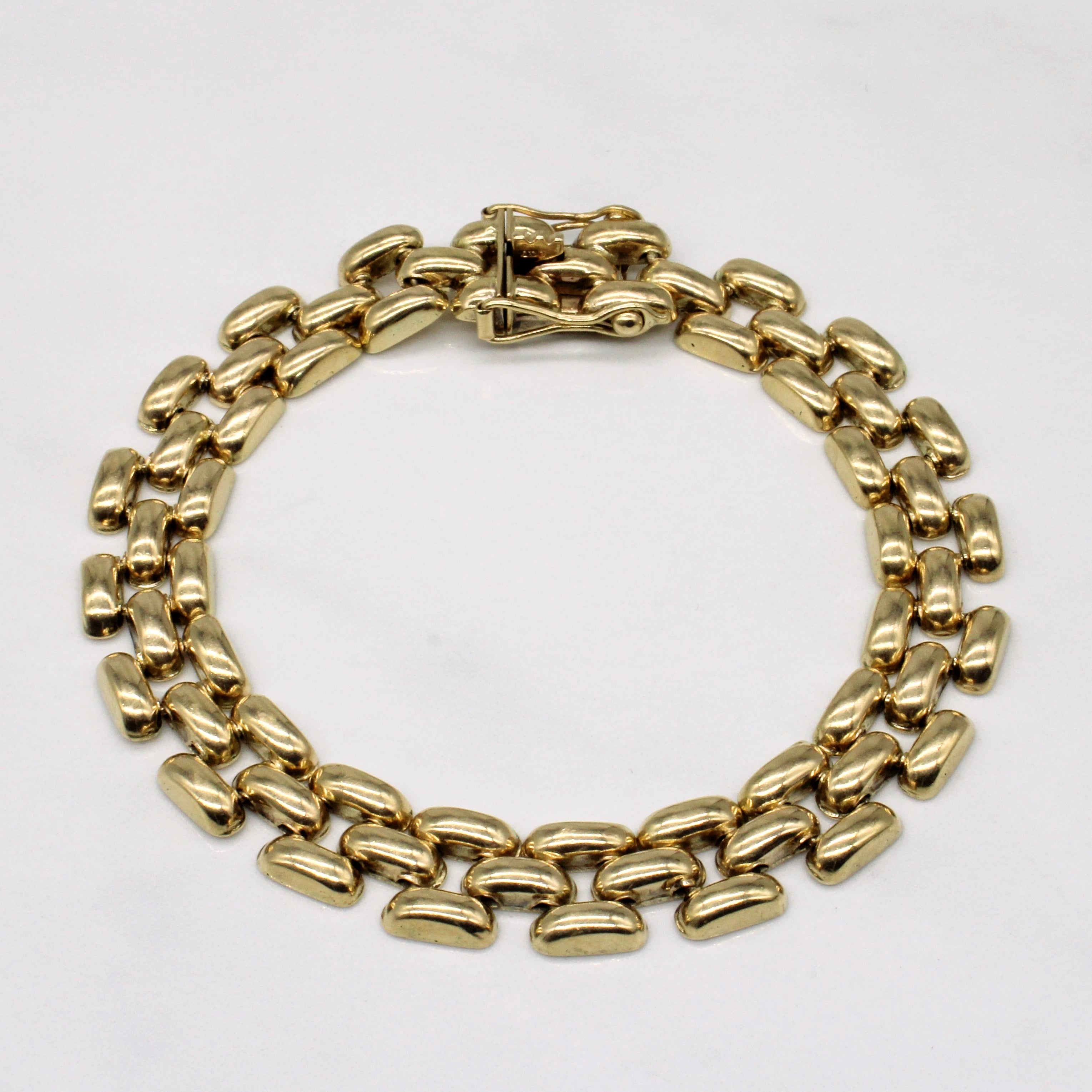 1951 Birmingham 9k Yellow Gold Bracelet | 8" |