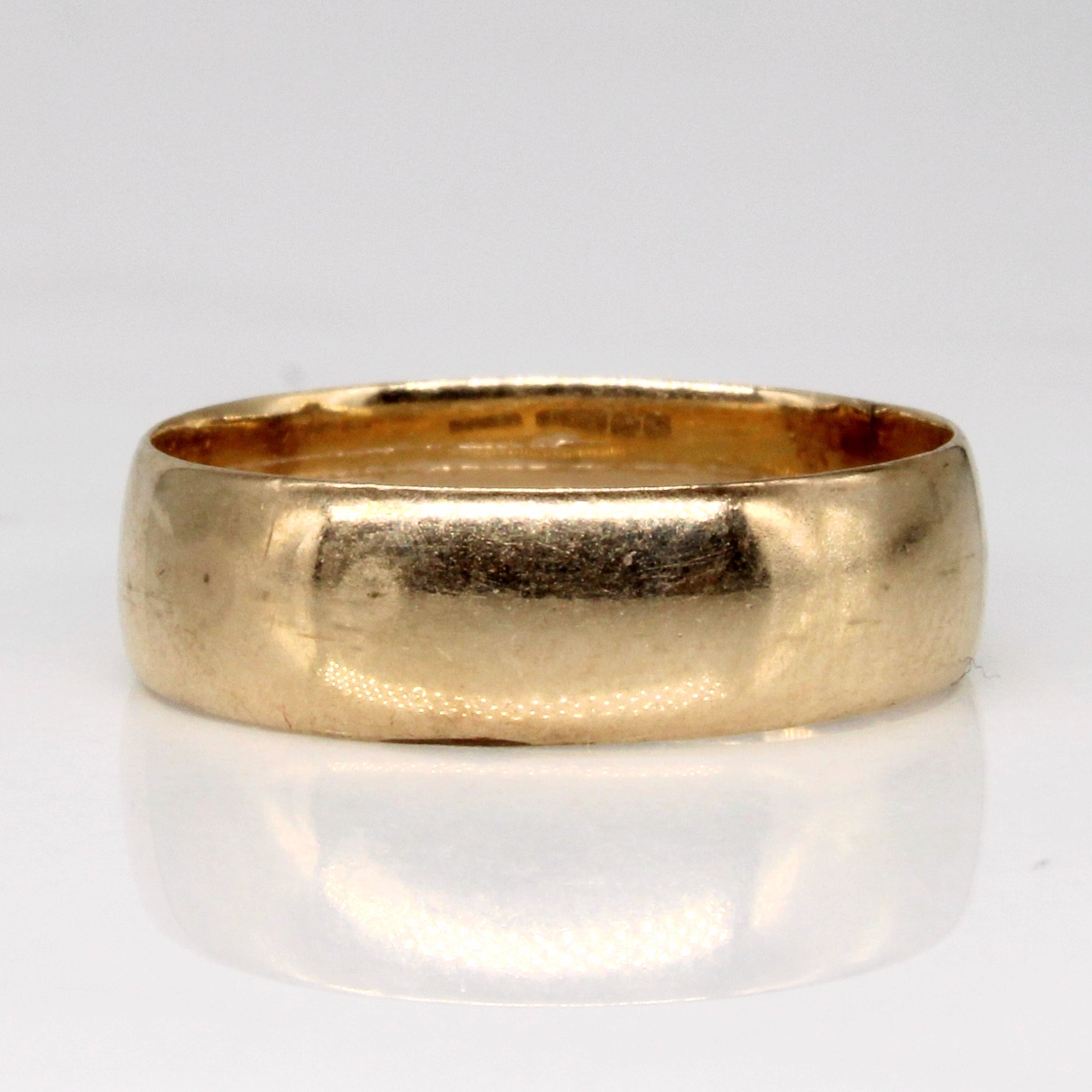Alliance victorienne en or jaune 9 carats, Birmingham, 1896 | Taille 6,25 |