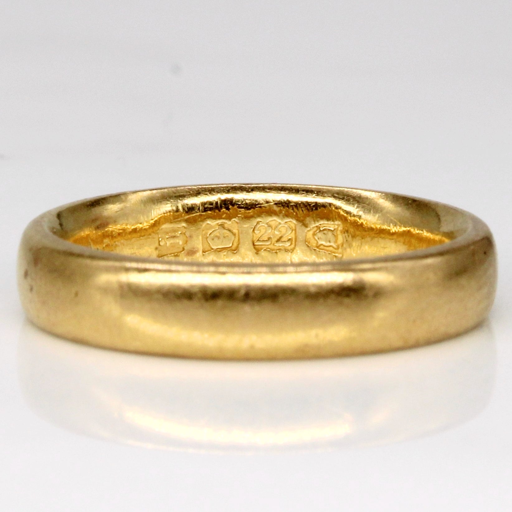 1904 London 22k Yellow Gold Band | SZ 4 |