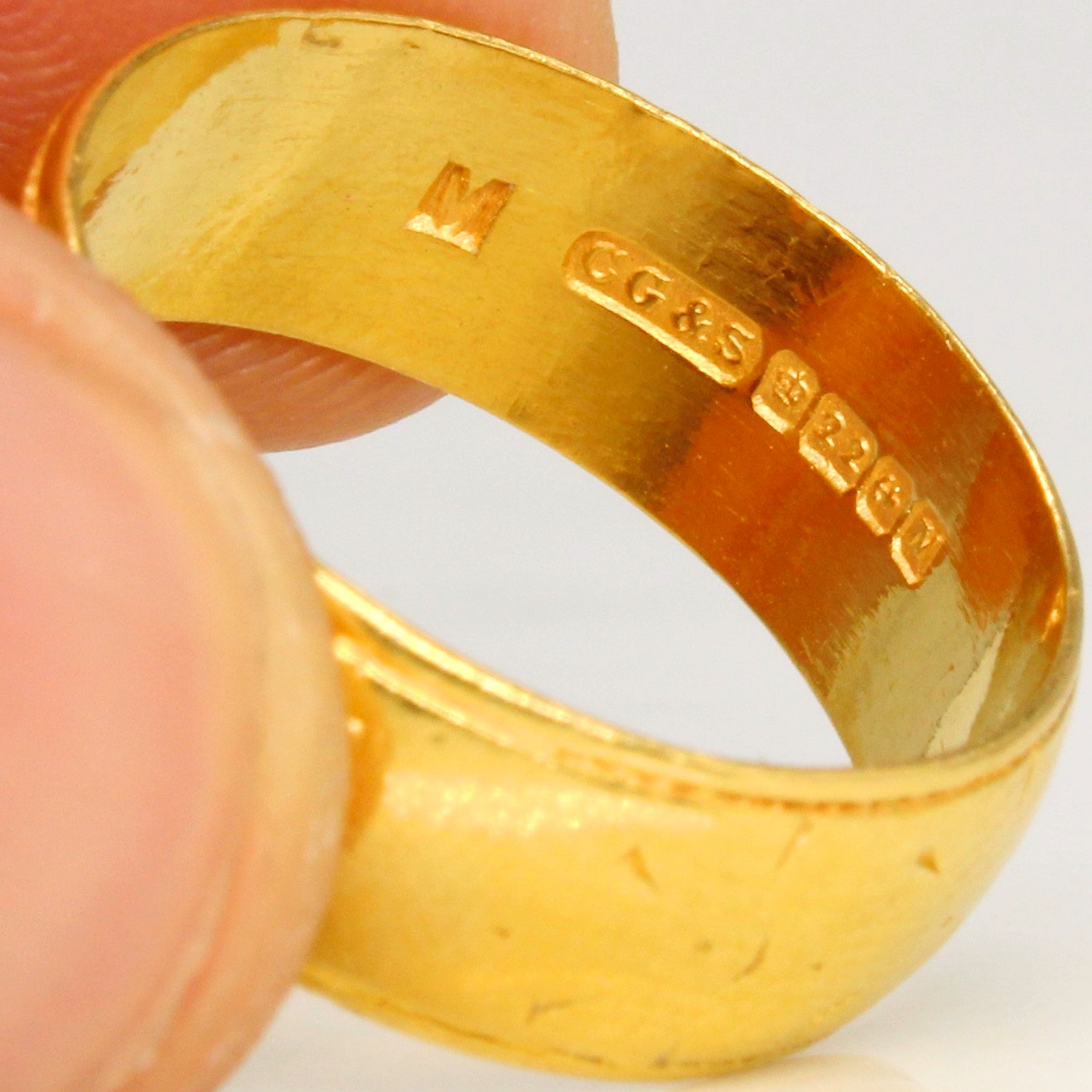 1962 Birmingham 22k Yellow Gold Ring | SZ 8 |