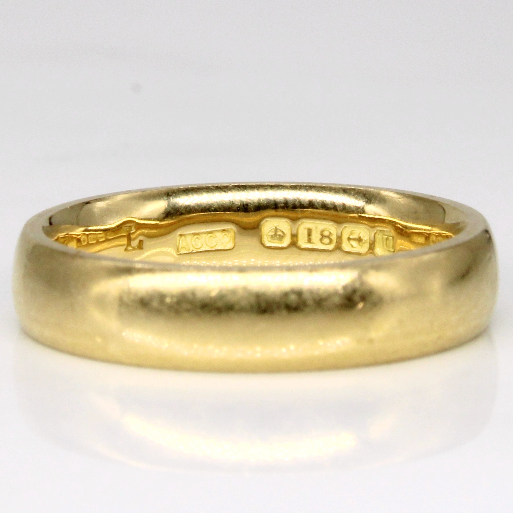 1919 Birmingham 18k Yellow Gold Band | SZ 5.75 |