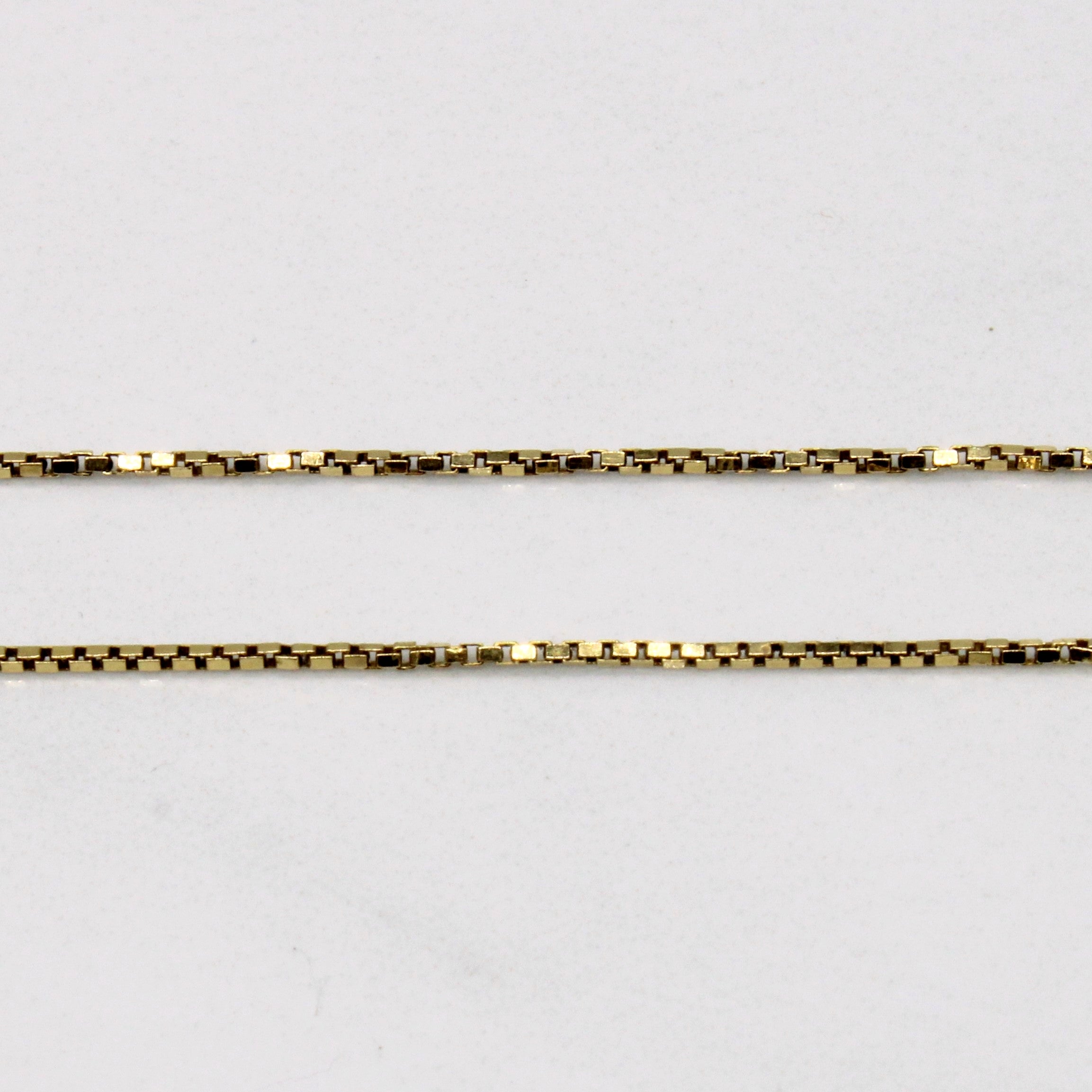 Sapphire & Diamond Necklace | 0.40ctw, 0.08ctw | 16" |