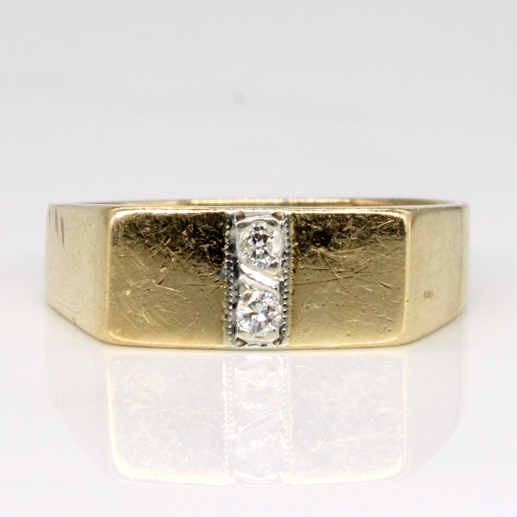 Bague en diamant | 0,06ctw | Taille 7,25 |