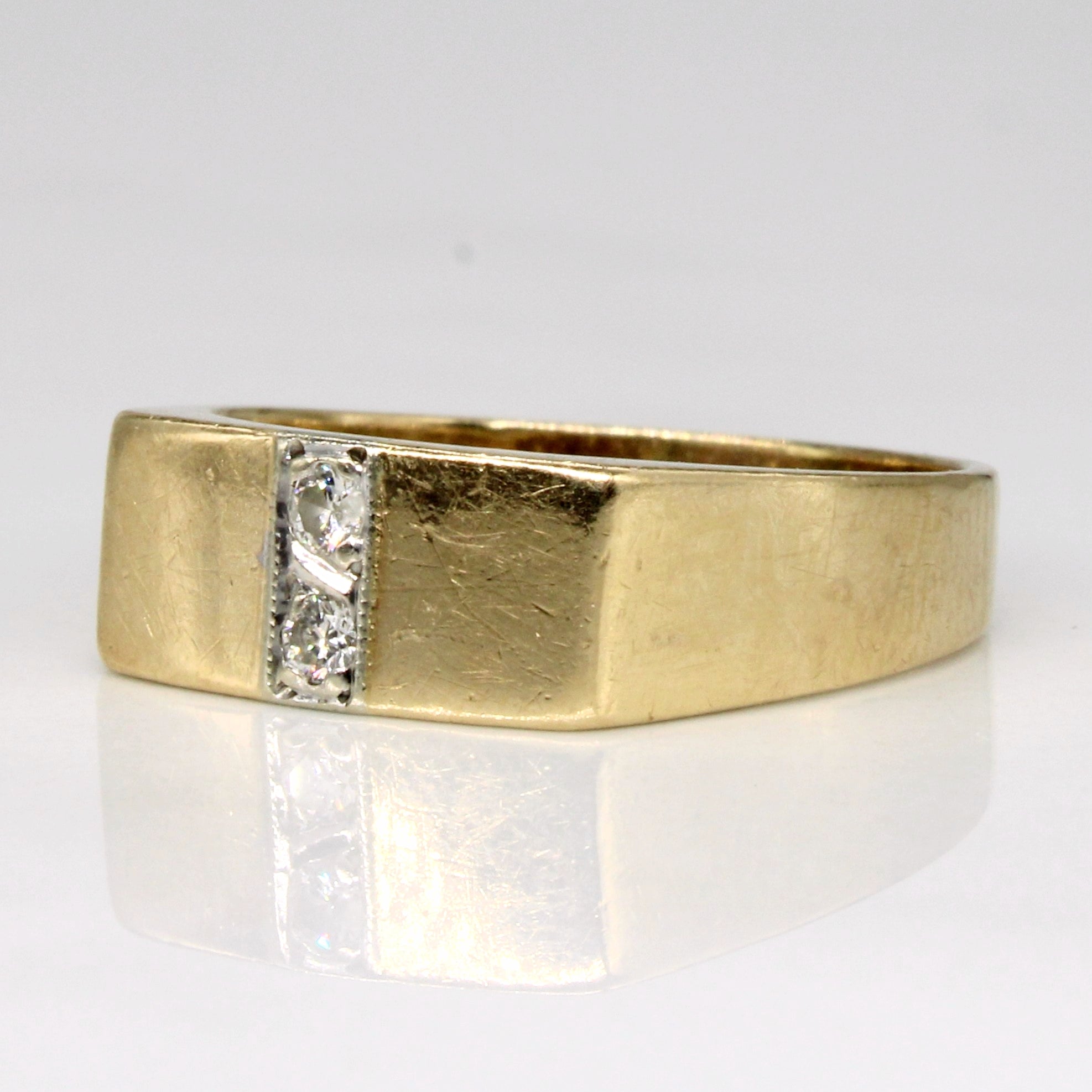 Bague en diamant | 0,06ctw | Taille 7,25 |