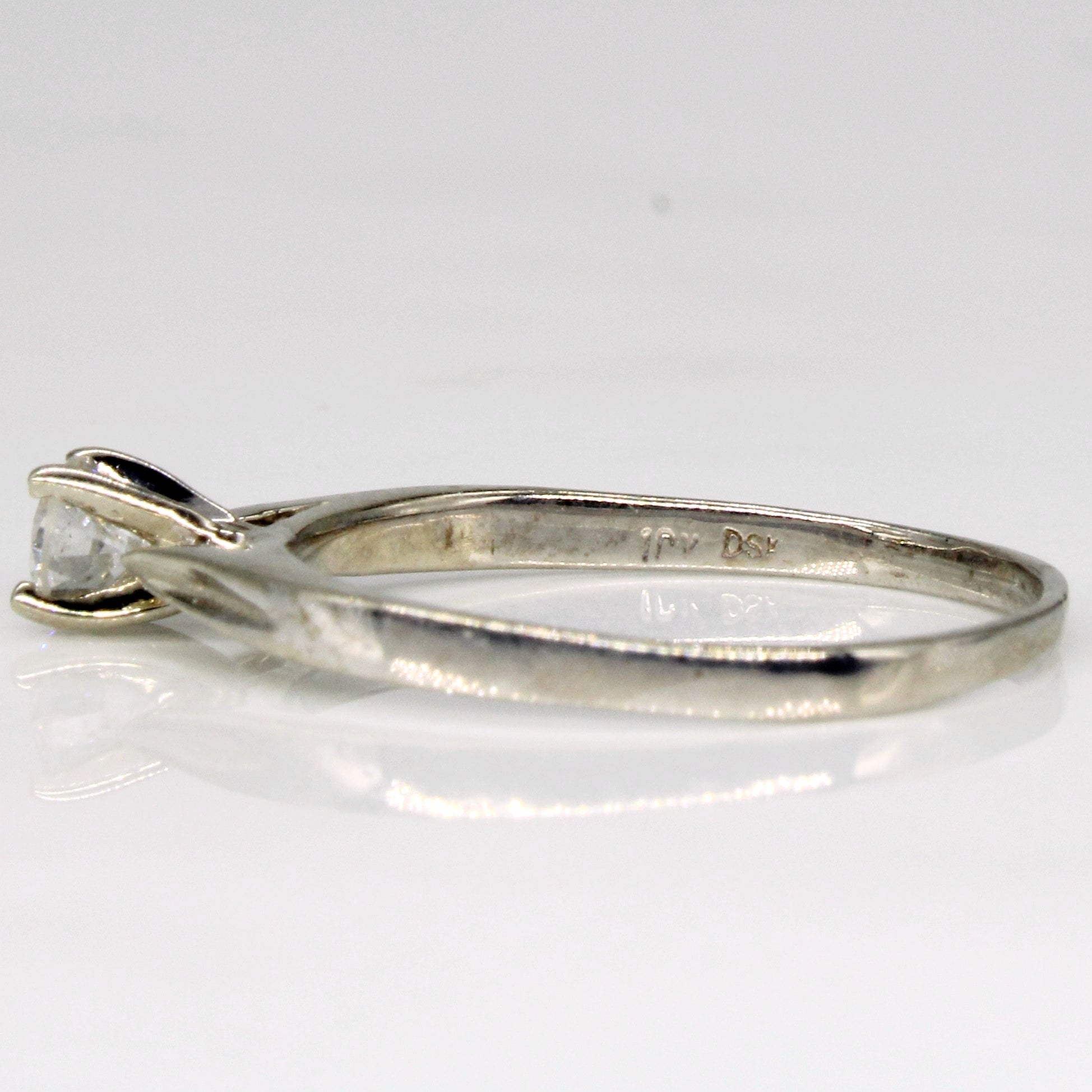 Diamond Engagement Ring | 0.22ct | SZ 5.5 |