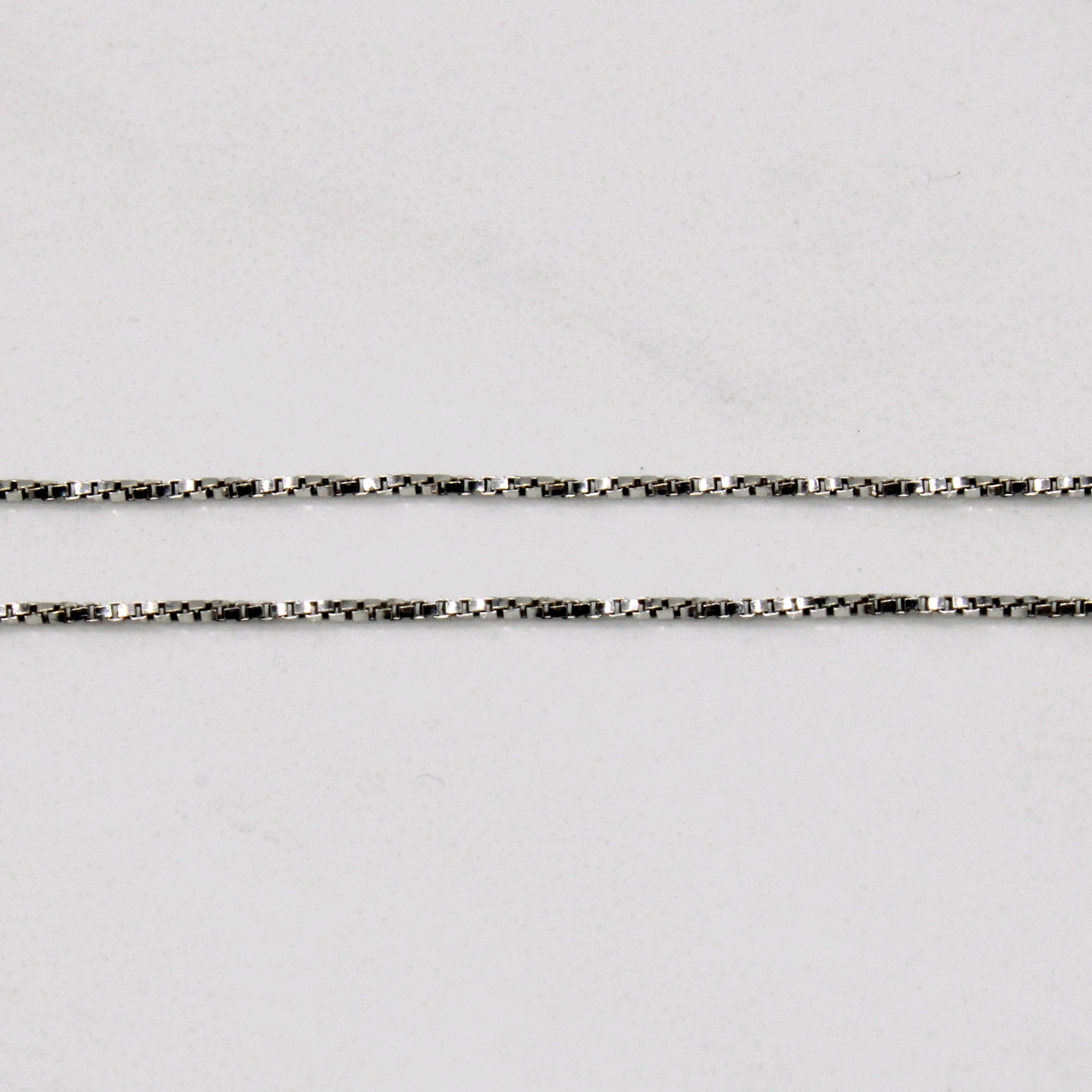 Black & White Diamond Heart Pendant & Necklace | 0.14ctw | 18" |