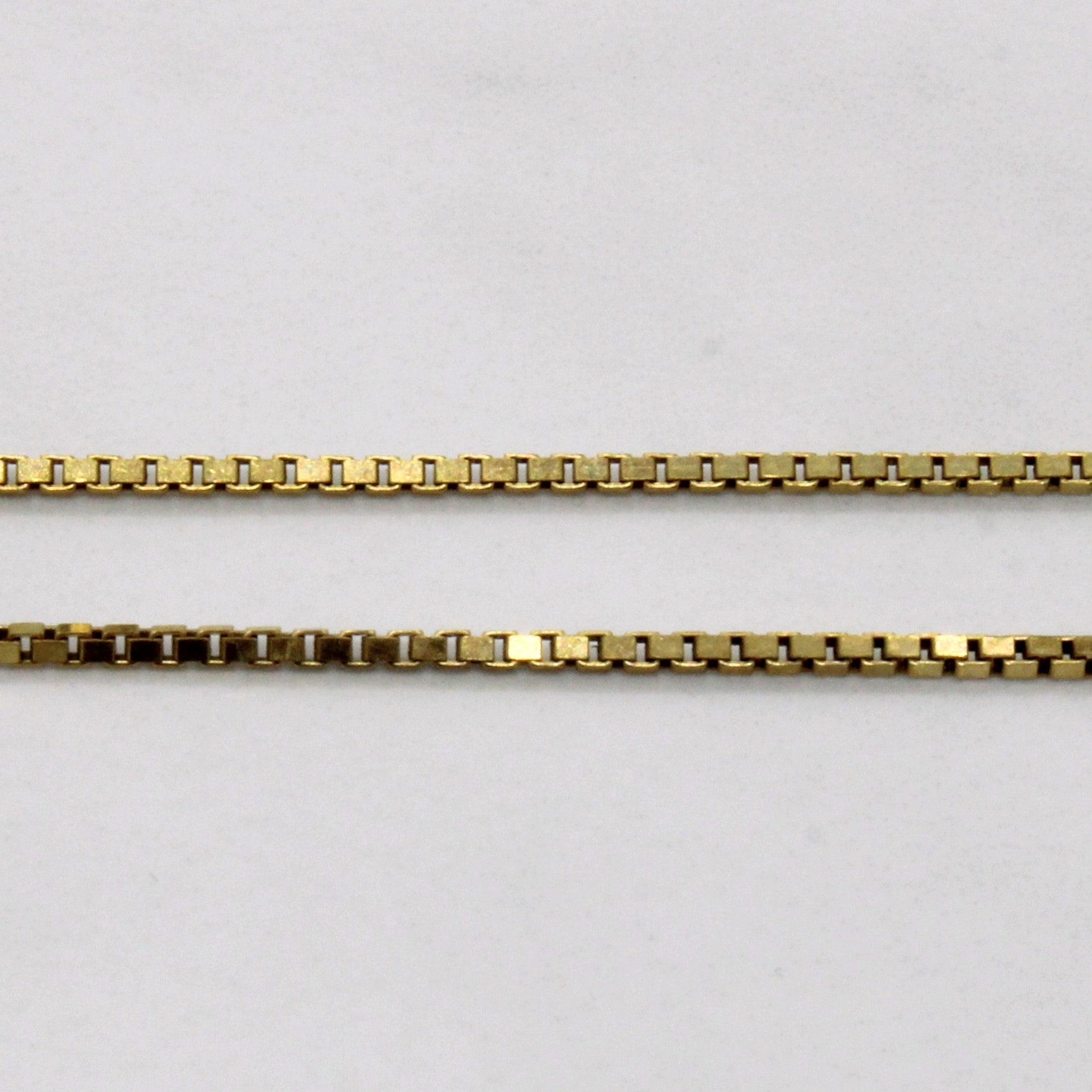 8k Yellow Gold Box Link Chain | 26" |