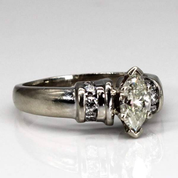 Marquise Diamond Engagement Ring | 1.00ctw | SZ 8.5 |