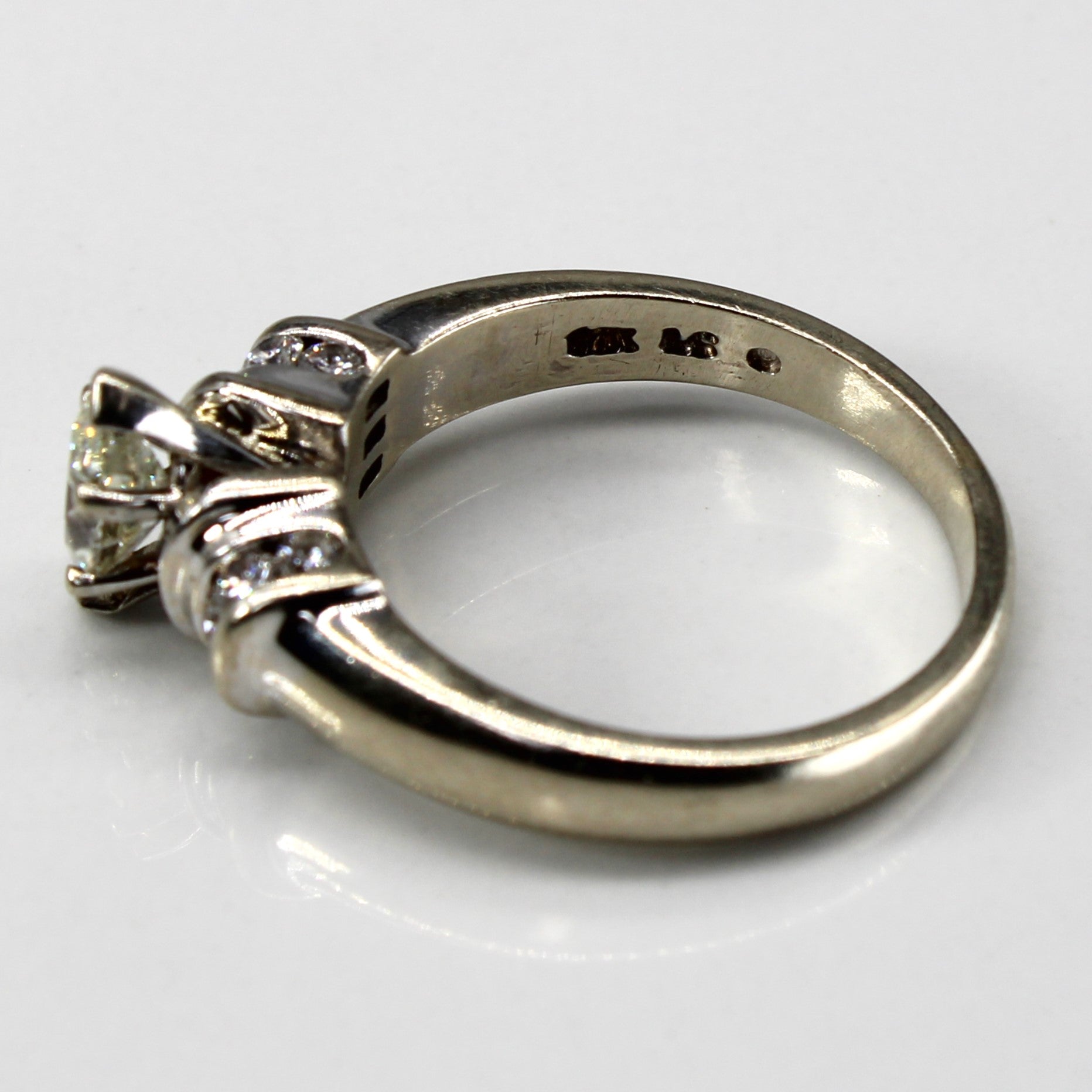 Marquise Diamond Engagement Ring | 1.00ctw SI2 K/L | SZ 8.5 |