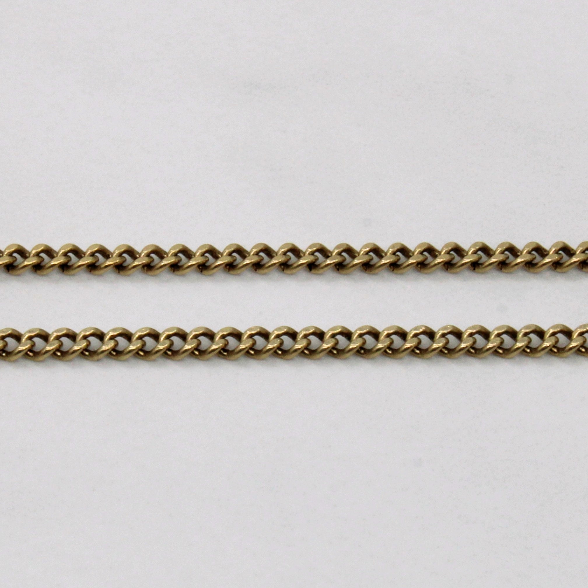 10k Yellow Gold Cuban Link Chain | 24" |