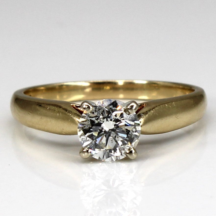 Solitaire Diamond Ring | 0.93ct I1/I2 H/I | SZ 7.75 |