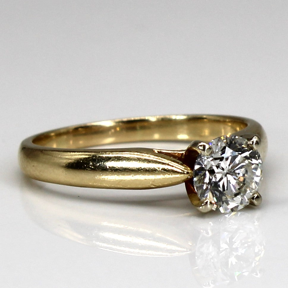 Solitaire Diamond Ring | 0.93ct I1/I2 H/I | SZ 7.75 |