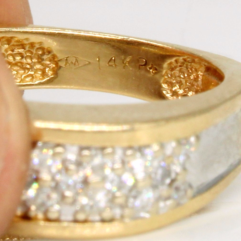 Diamond Pave Ring | 0.30ctw | SZ 5.75 |