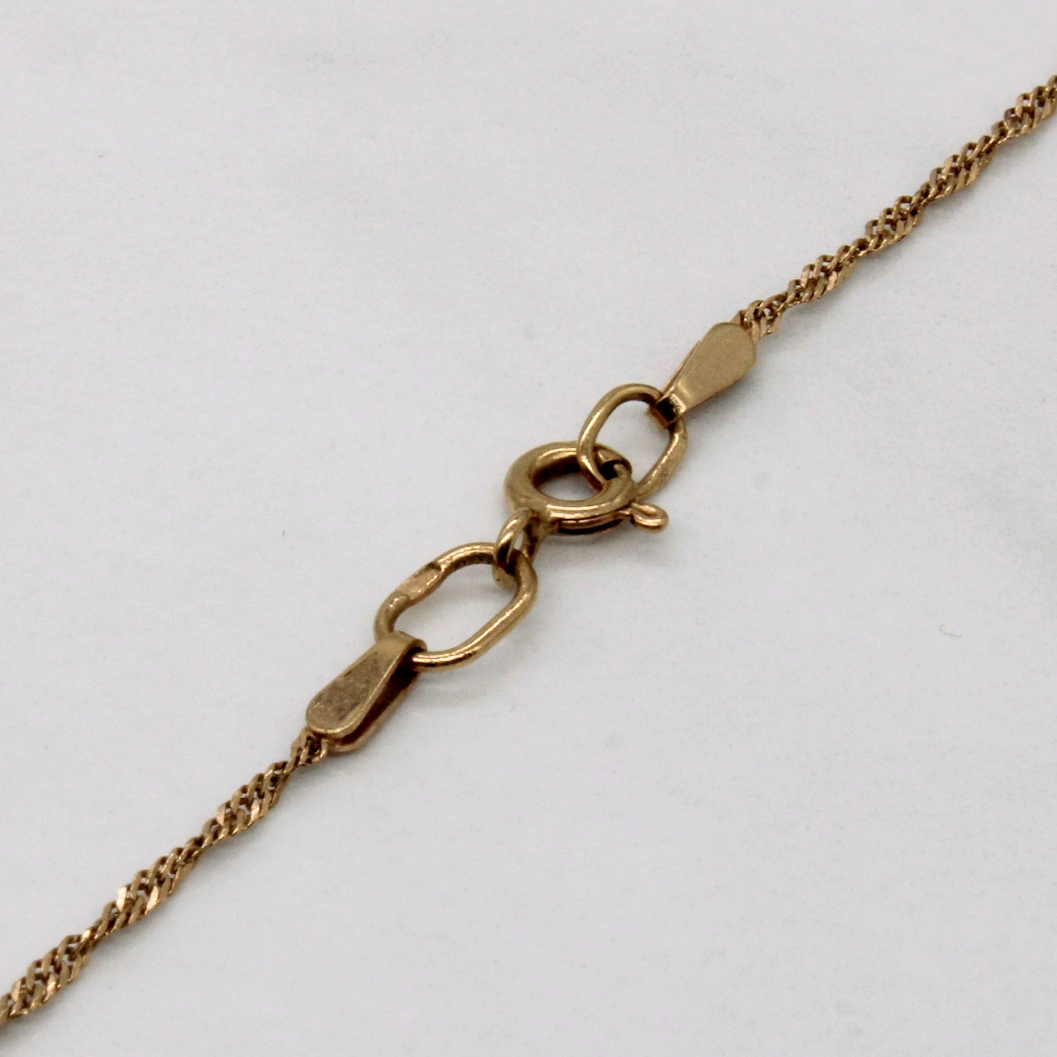 14k Yellow Gold Wheat Chain | 16" |