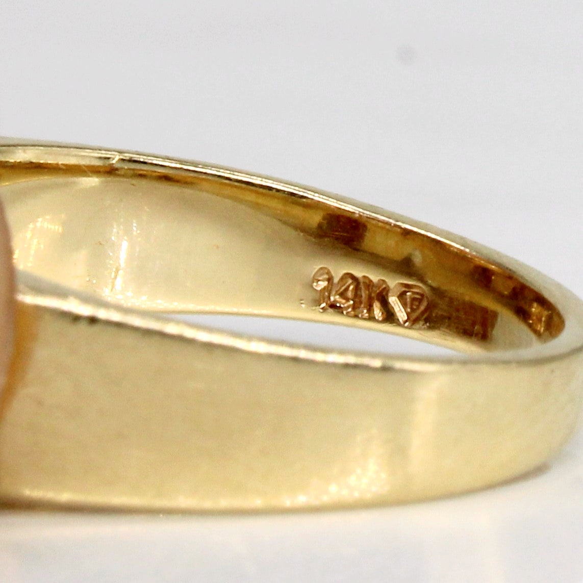 Diamond 'JM' Initial Ring | 0.03ct | SZ 5.25 |