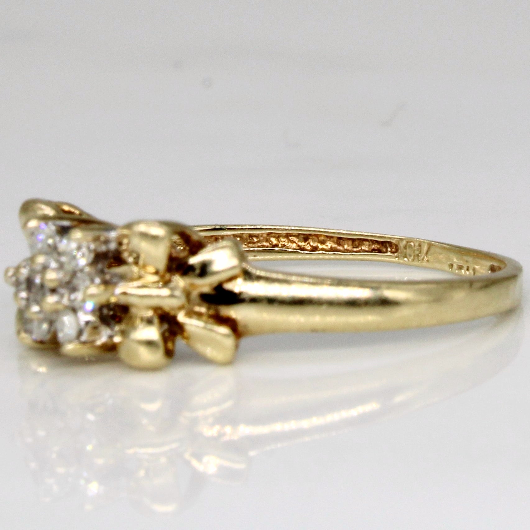 Diamond Cluster Ring | 0.07ctw | SZ 5.5 |