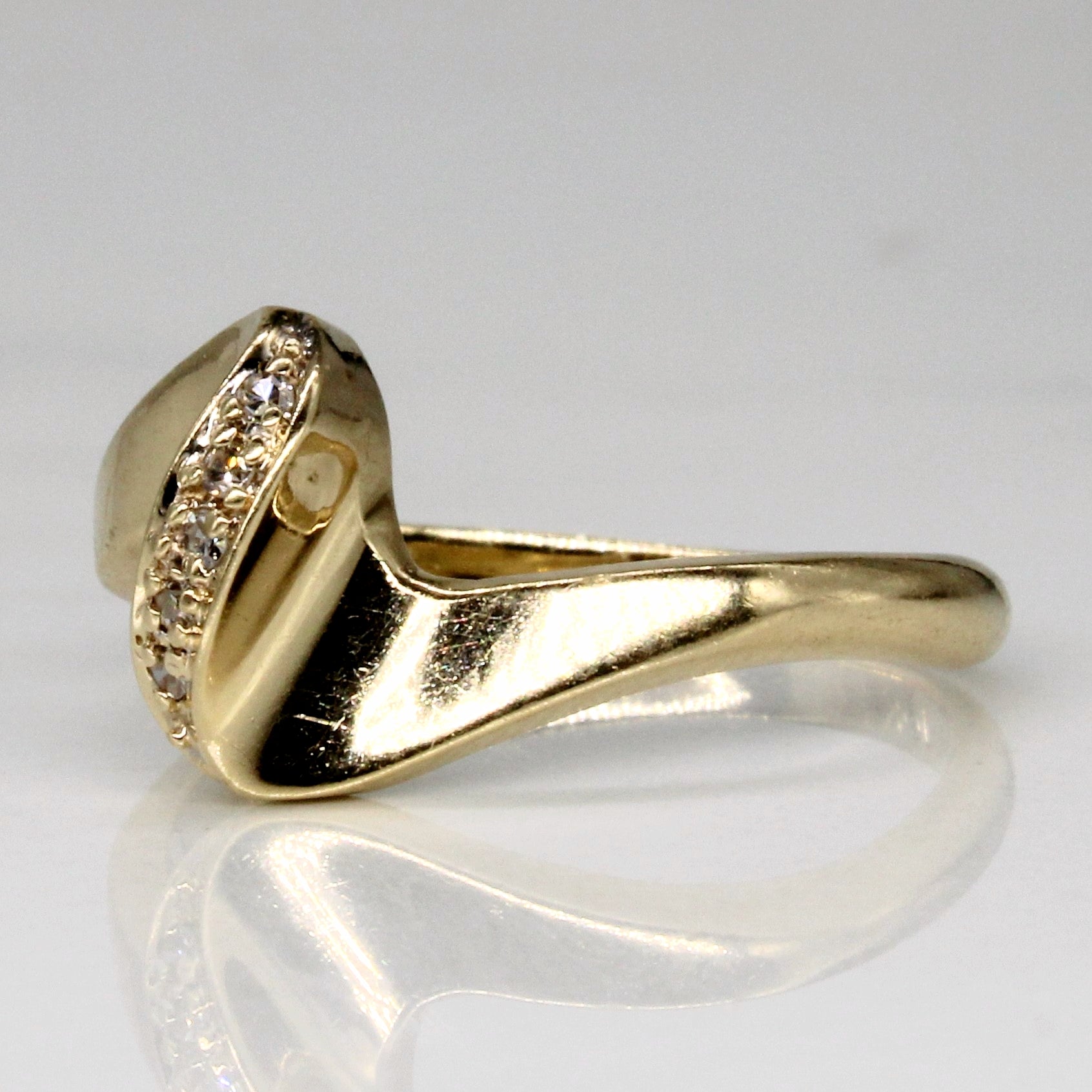 Diamond Waterfall Ring | 0.03ctw | SZ 6.25 |