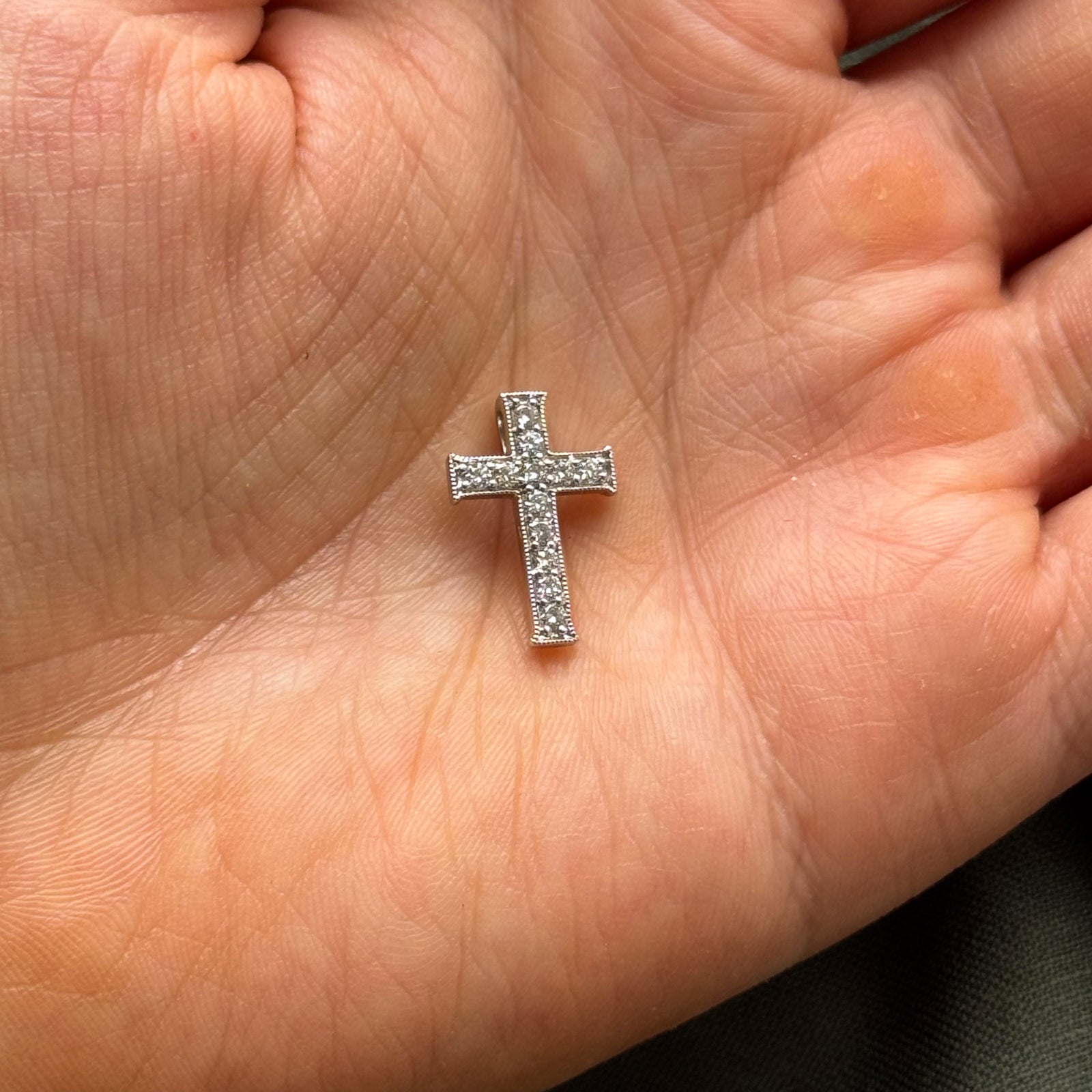 Diamond Cross Pendant | 0.24ctw |
