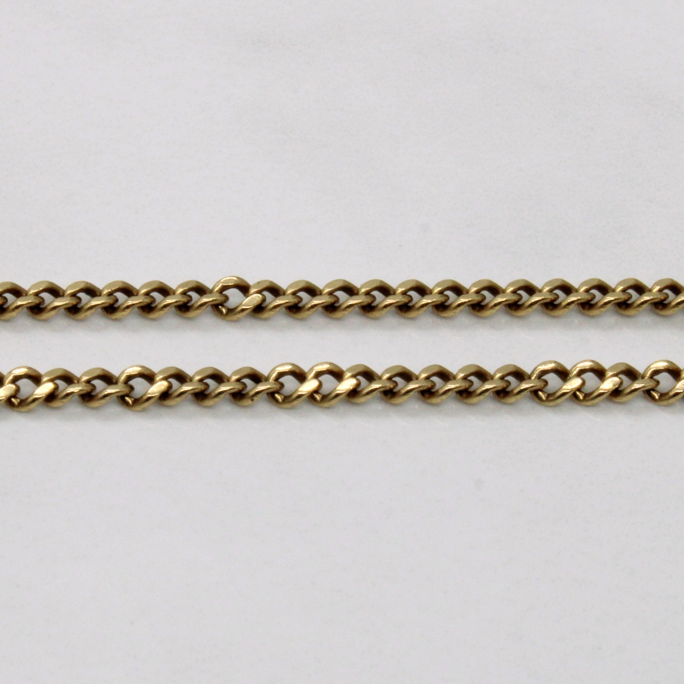 10k Yellow Gold Cuban Link Chain | 26" |
