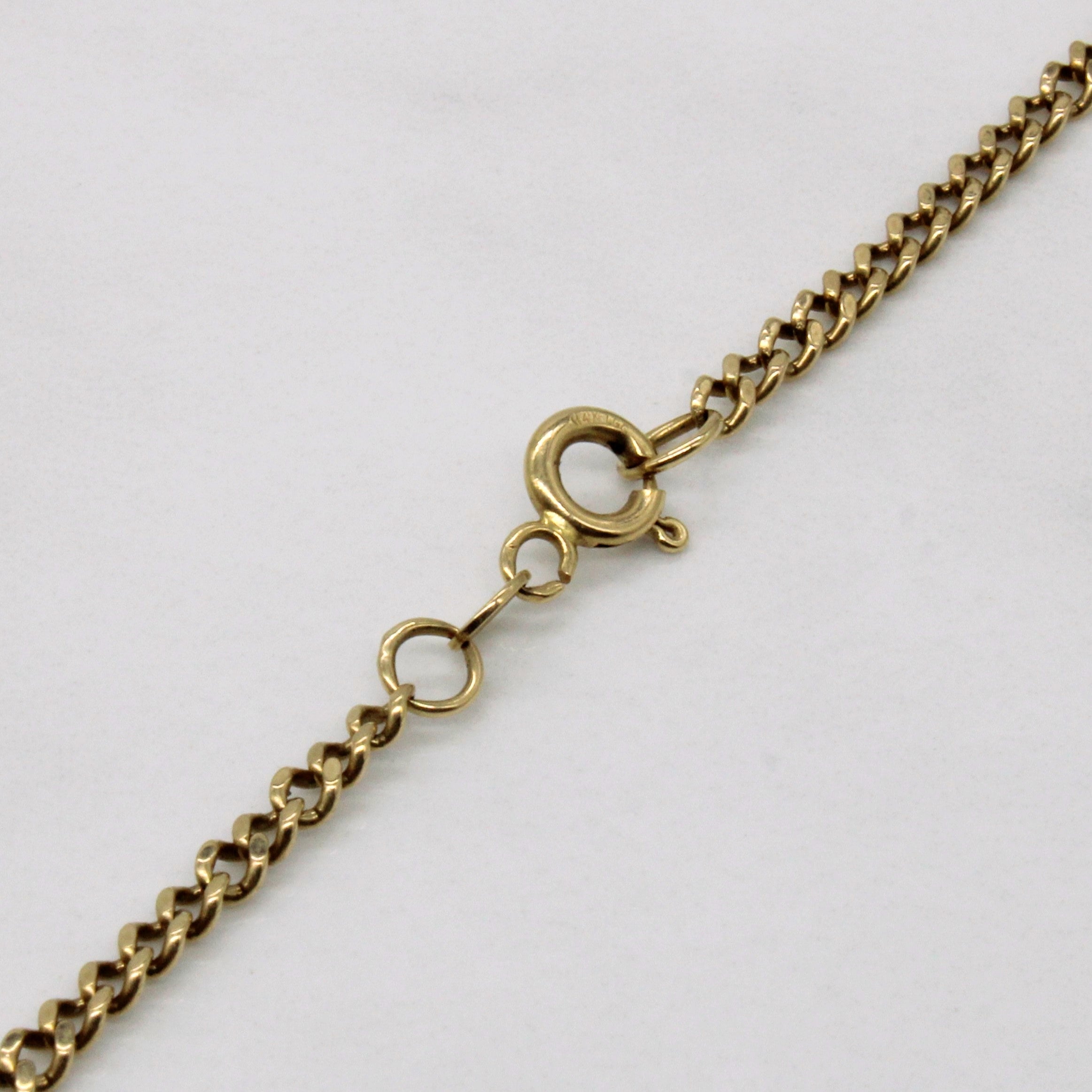 10k Yellow Gold Cuban Link Chain | 26" |