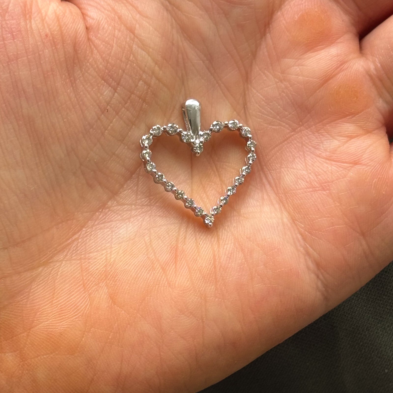 Diamond Heart Pendant | 0.44ctw |