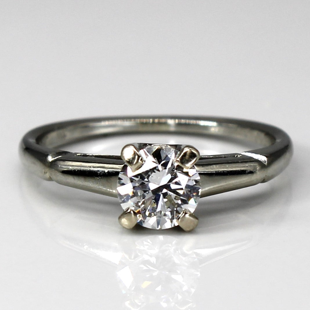 Solitaire Diamond Ring | 0.64ct SI1 G/H | SZ 6.5 |