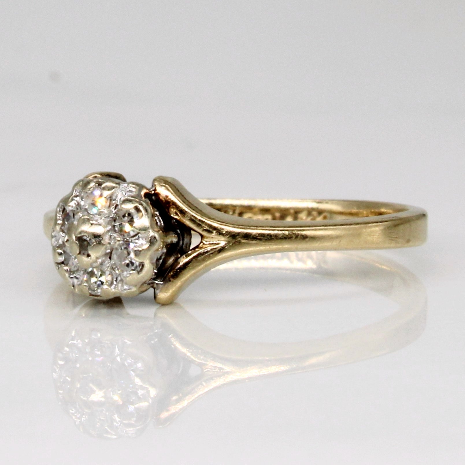 Diamond Cluster Ring | 0.07ctw | SZ 4.75 |