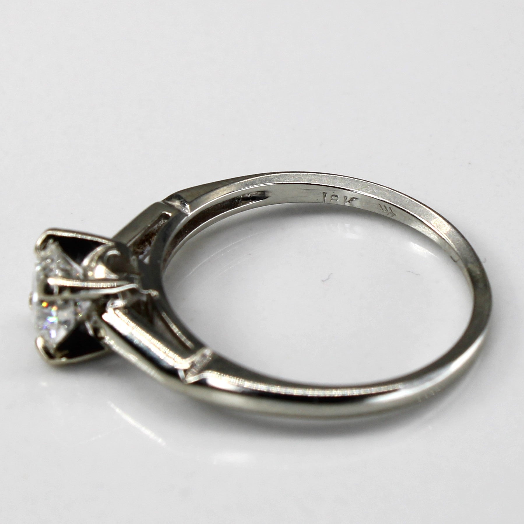 Solitaire Diamond Ring | 0.64ct SI1 G/H | SZ 6.5 |