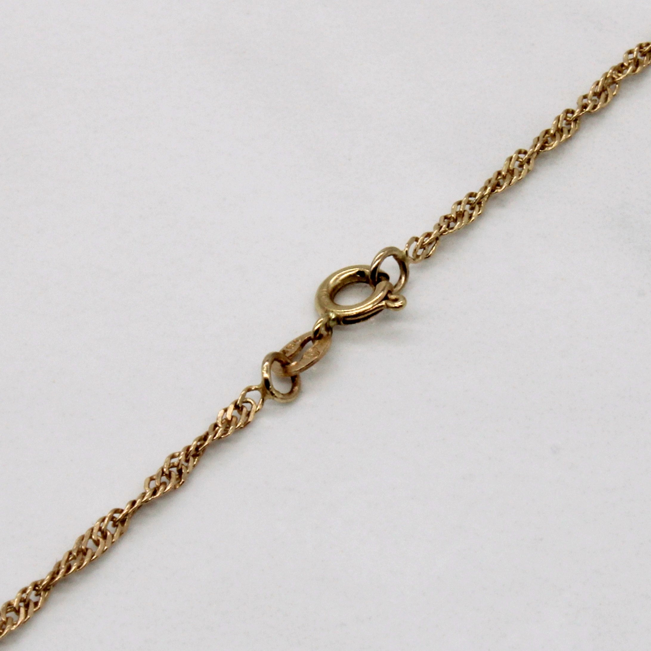 10k Yellow Gold Rope Chain | 24" |