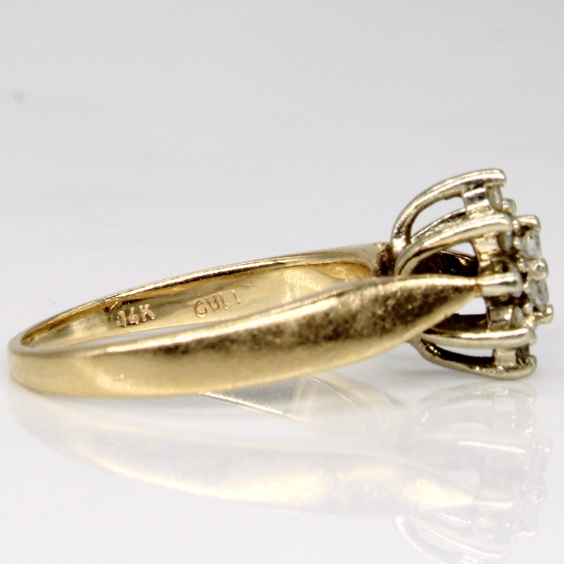 Diamond Cluster Ring | 0.08ctw | SZ 3.25 |