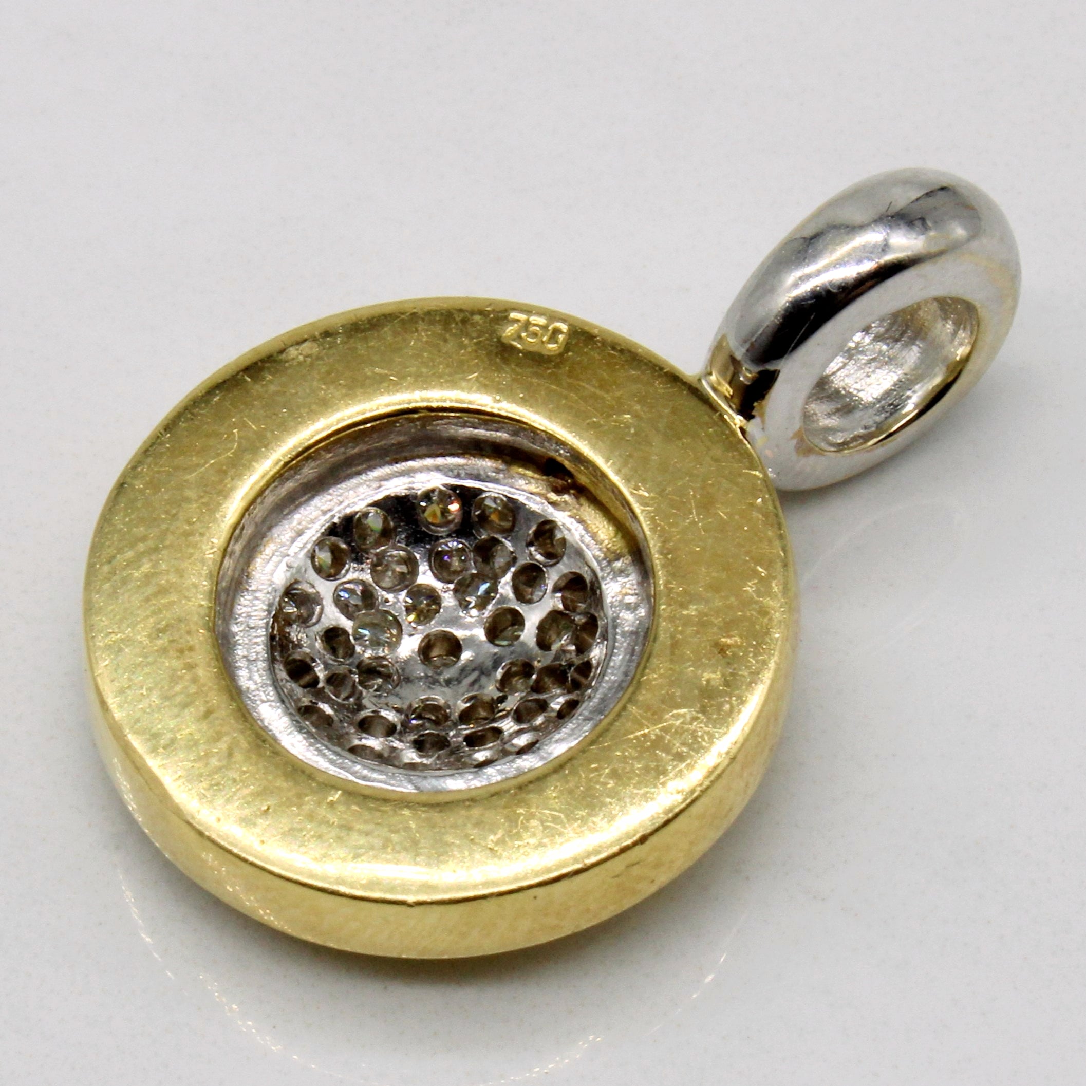 Diamond Pave Pendant | 0.55ctw |