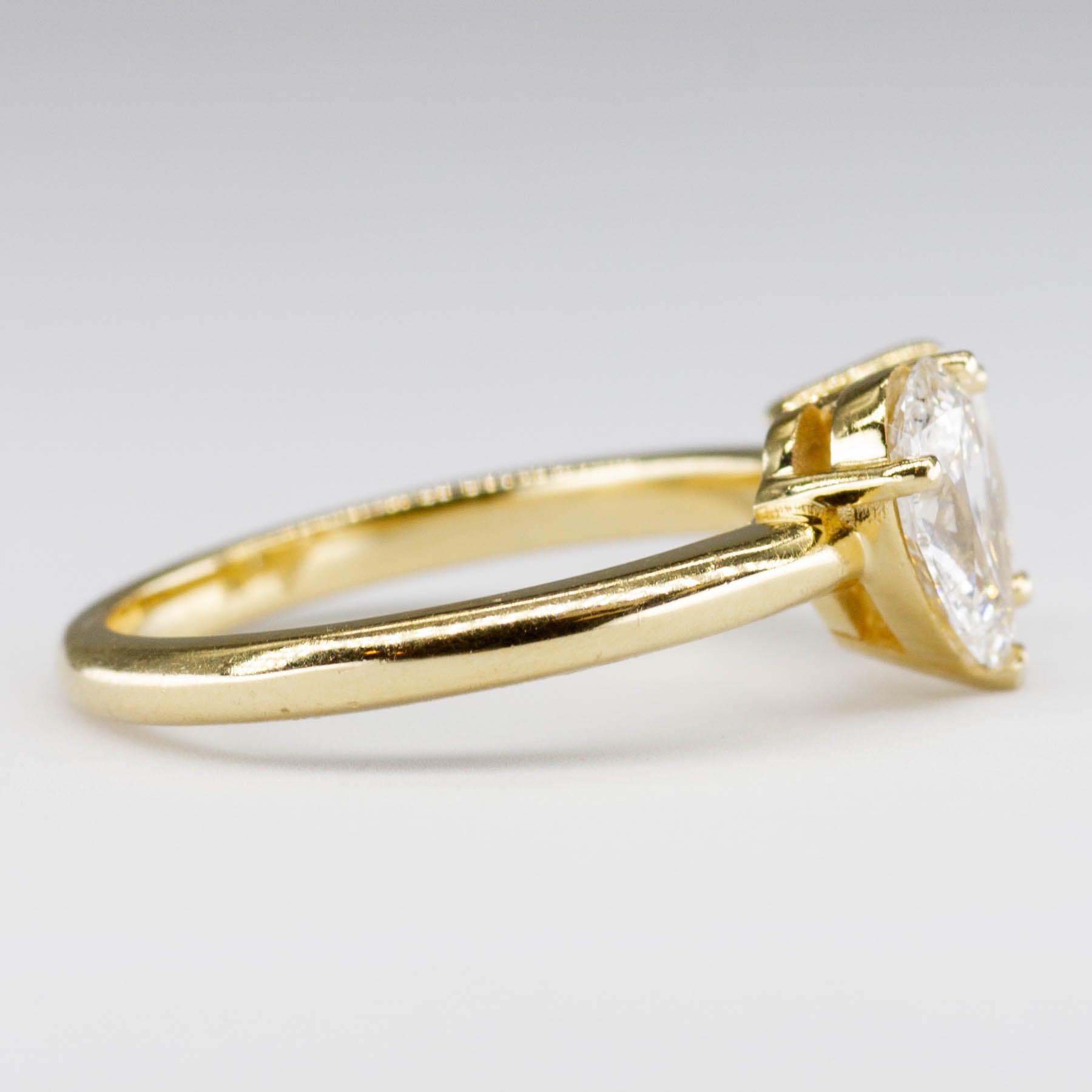 Toi et Moi Princess & Pear Diamond Ring | 1.50ctw | SZ 5.75 VS1/VS2 H/I |