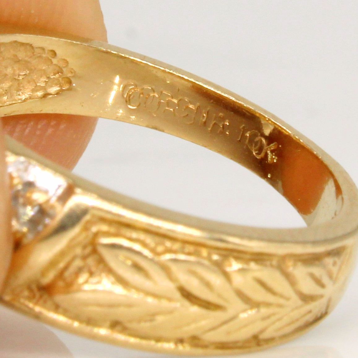 Bague cascade de diamants | 0,03 ct | Taille 5,25 |