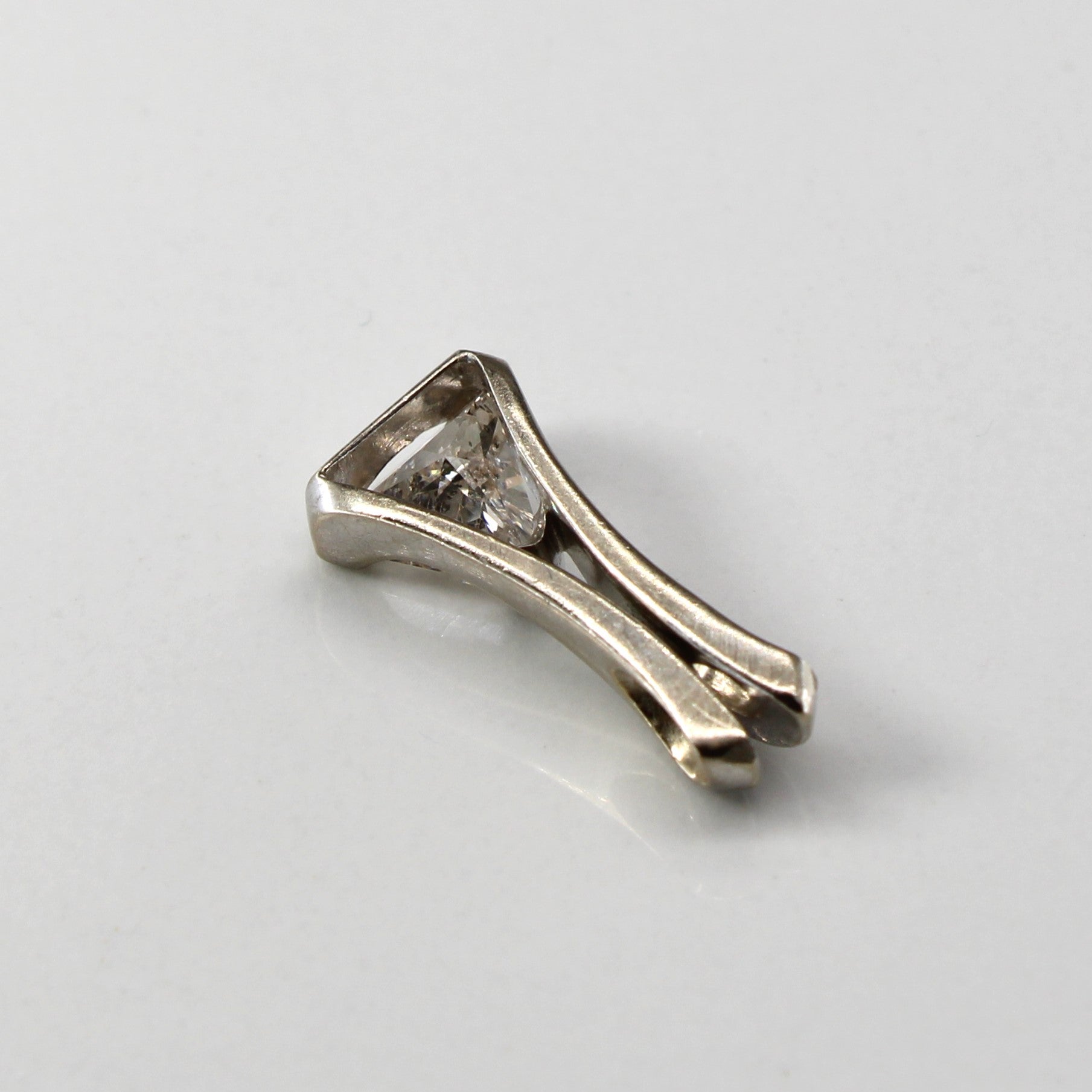 Trilliant Diamond Drop Pendant | 0.90ct I1/I2 J/K |