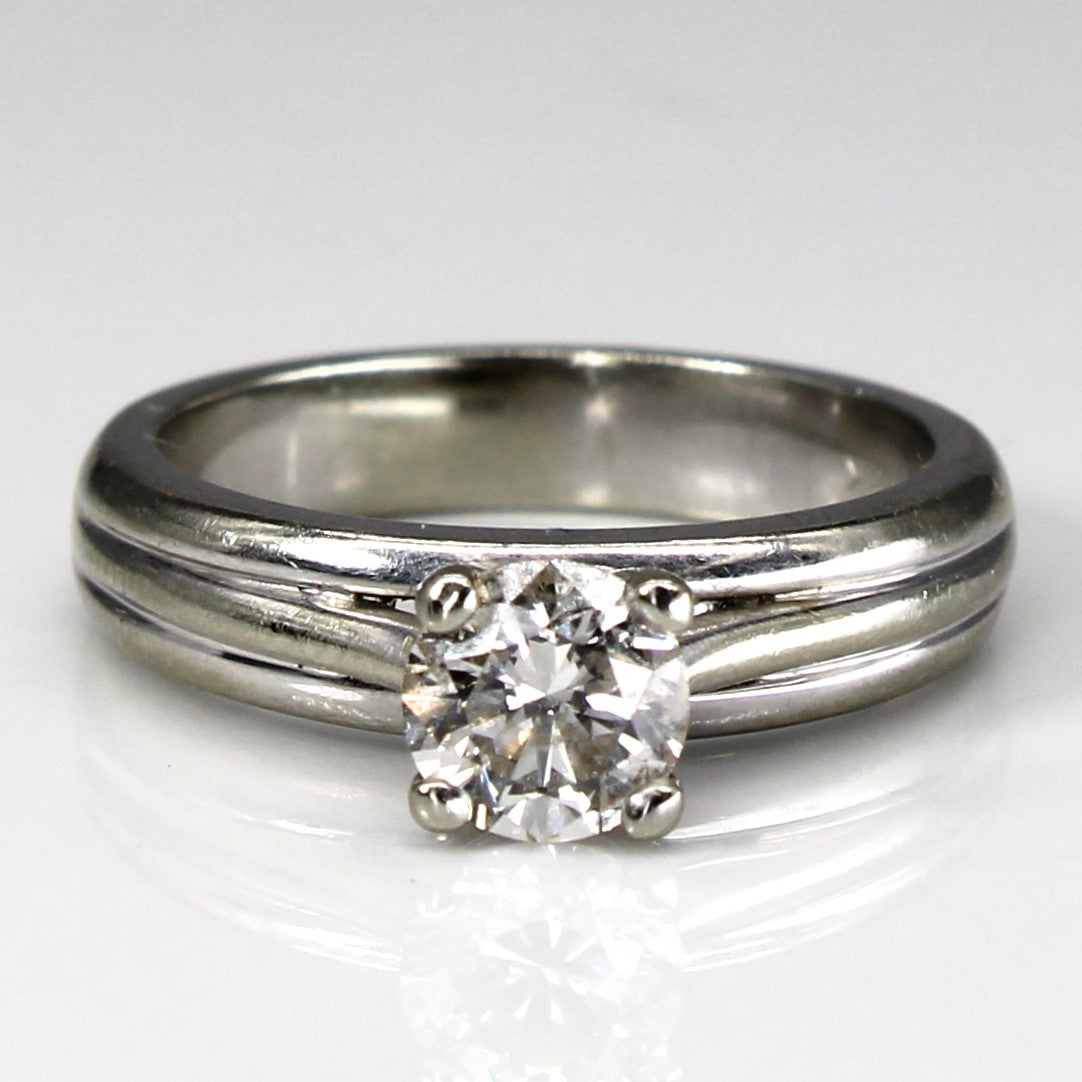 Prong Set Diamond Engagement Ring | 0.80ct I1 J | SZ 6 |