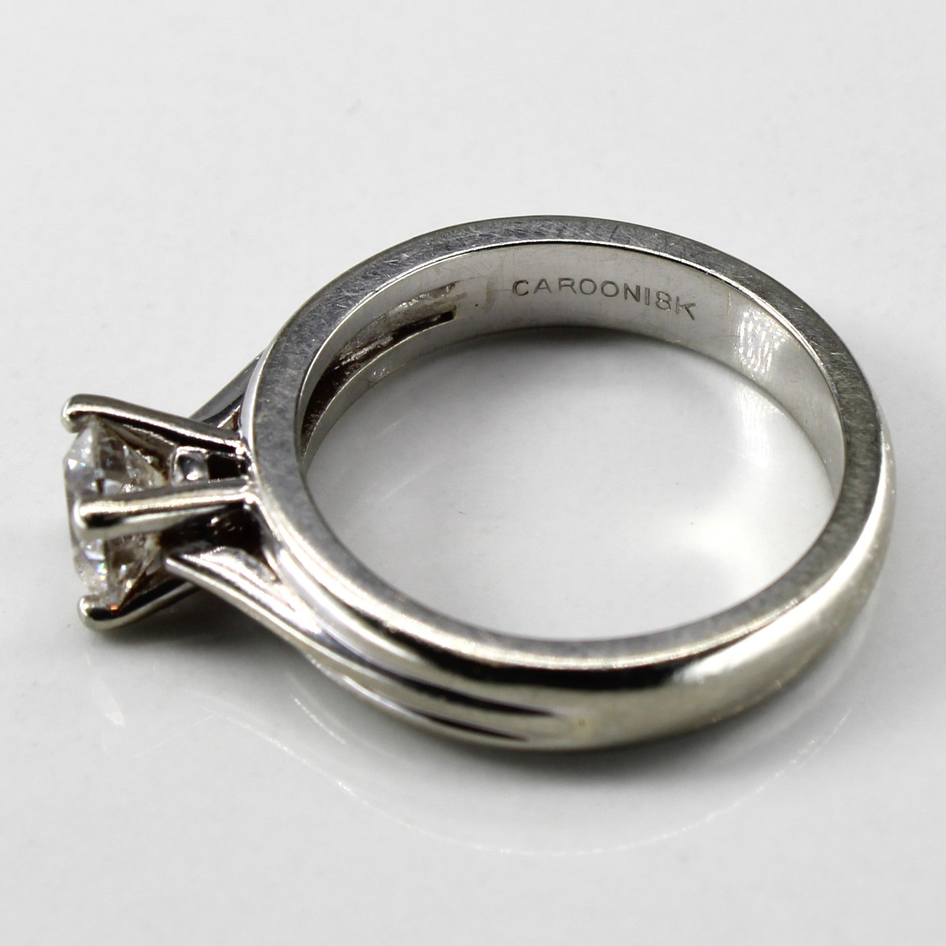 Prong Set Diamond Engagement Ring | 0.80ct I1 J | SZ 6 |